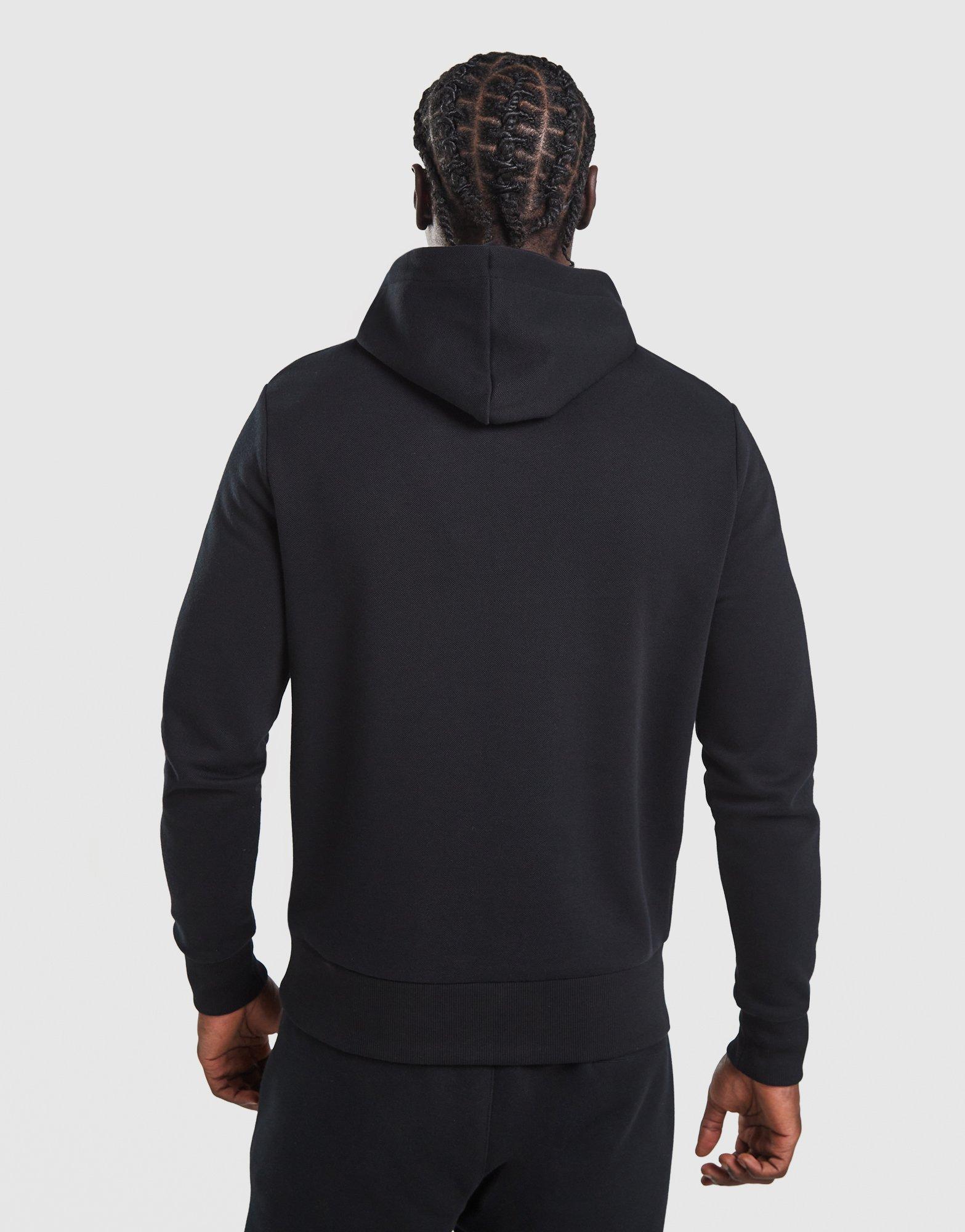 Fred Perry Pique Badge Hoodie