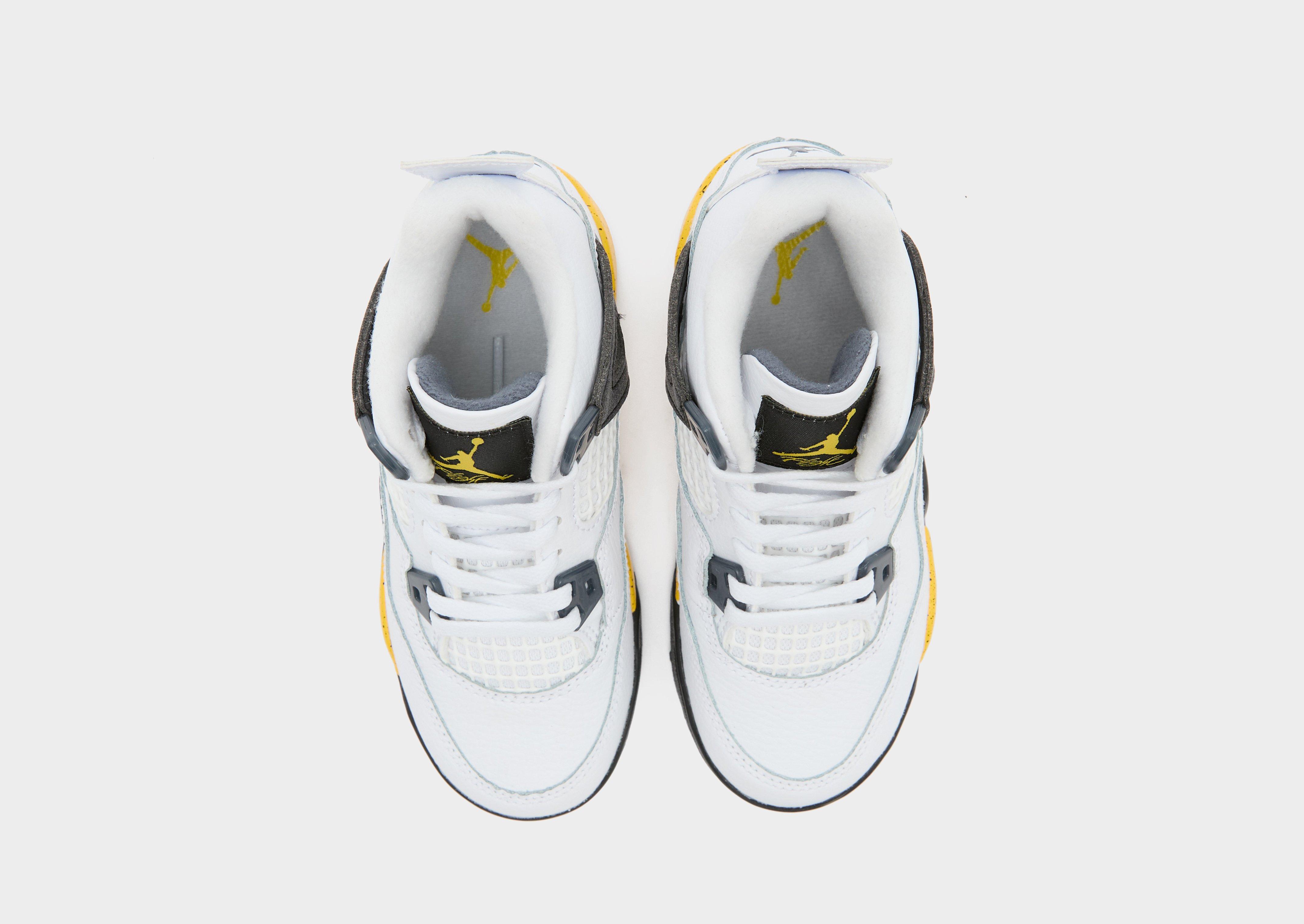 Jordan Air 4 Retro 'Tour Yellow' Children