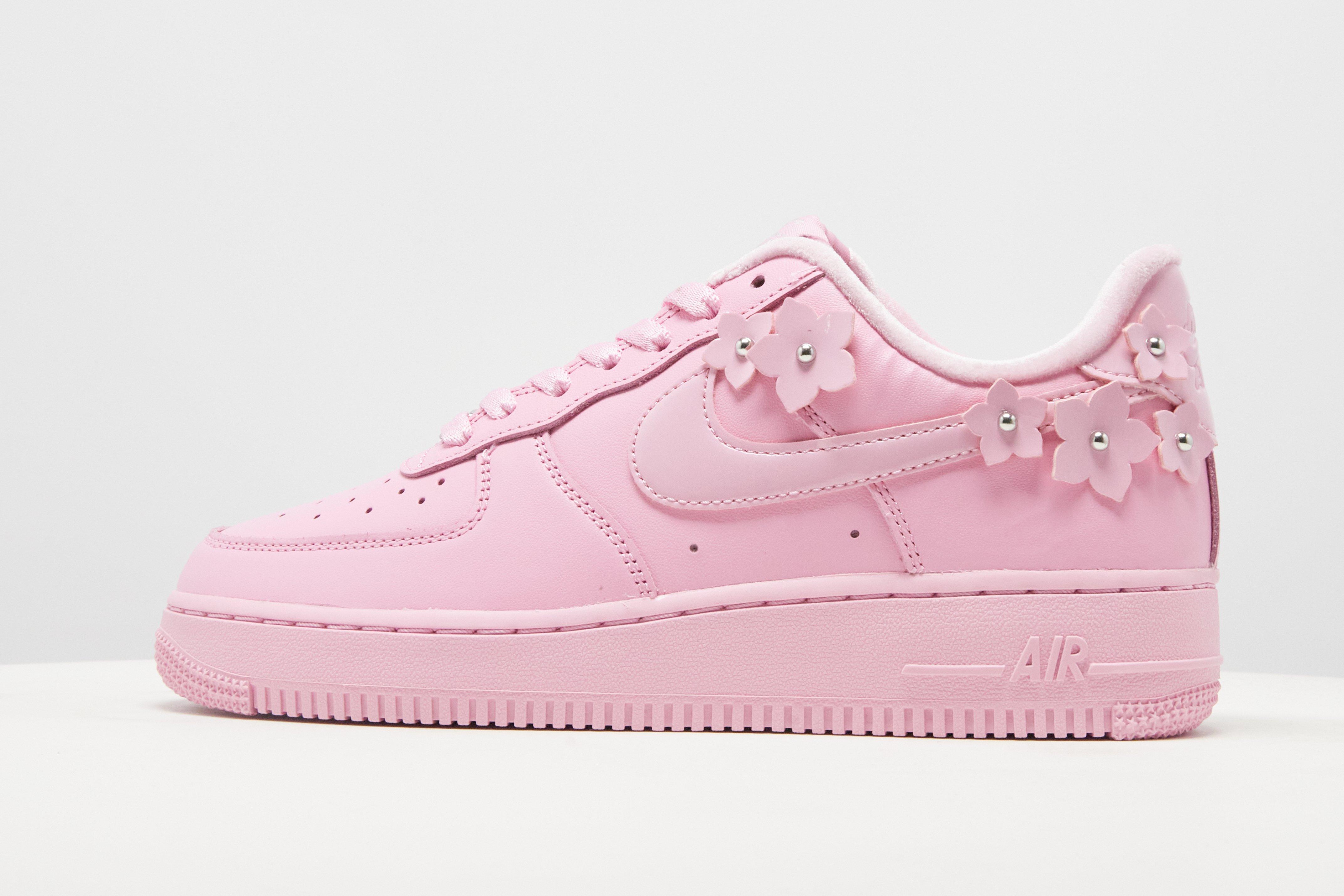 Pink Nike Air Force 1 '07 Florette Women's - JD Sports UK