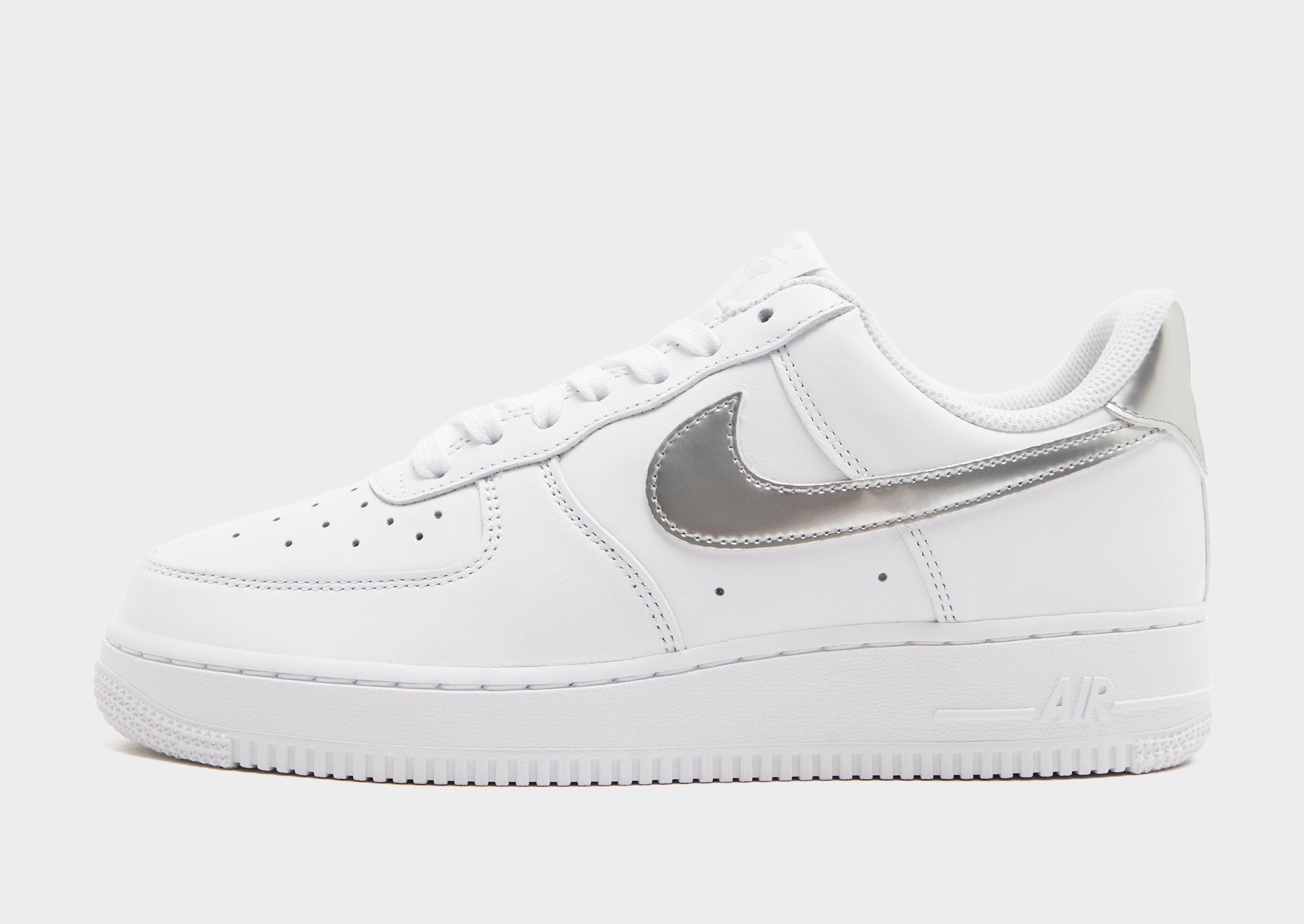 Nike Air Force 1 ホワイト/シルバー US 7.5 White Nike Air Force 1 '07 Women's - JD Sports Global