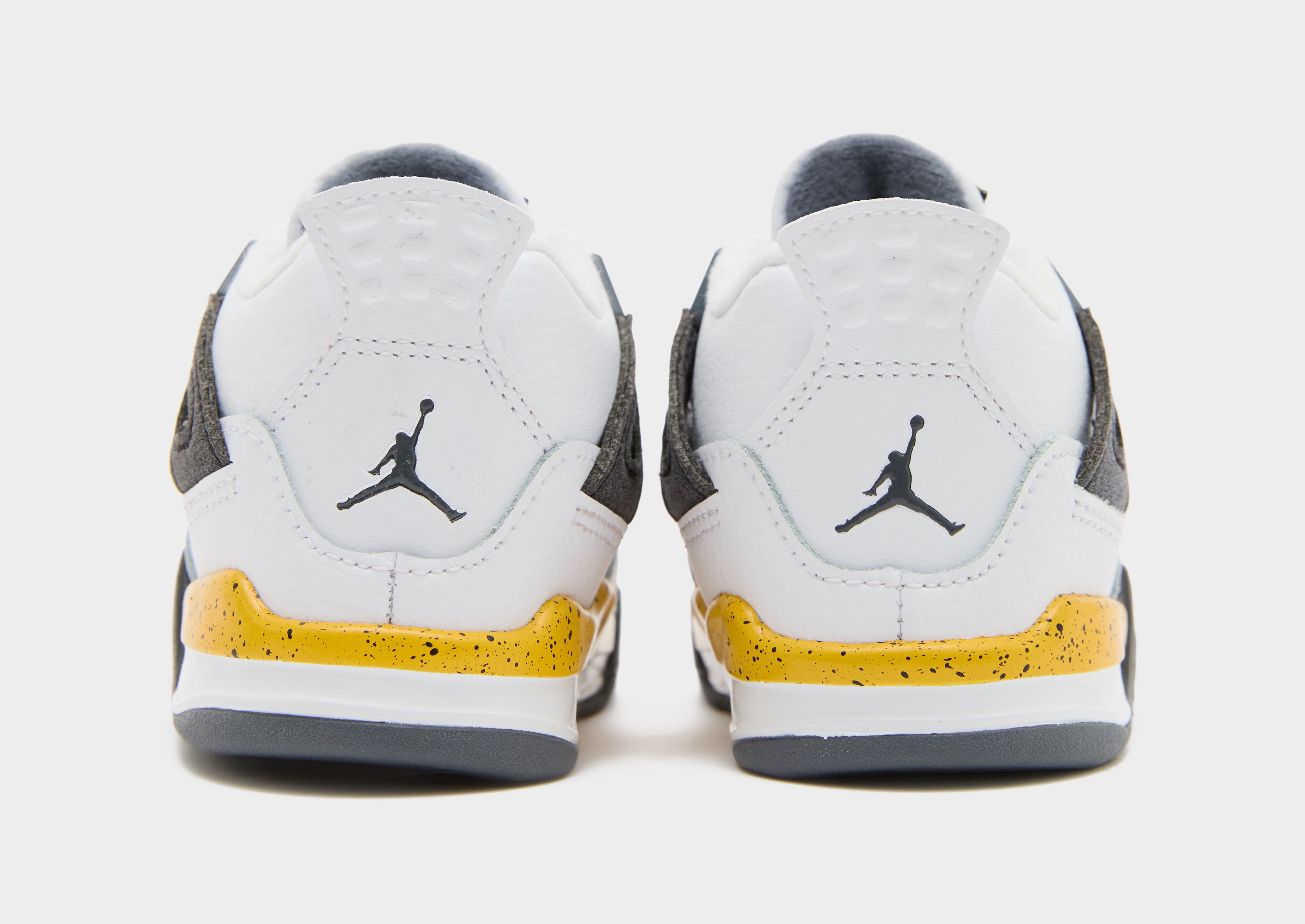 Jordan Air 4 Retro 'Tour Yellow' Infant