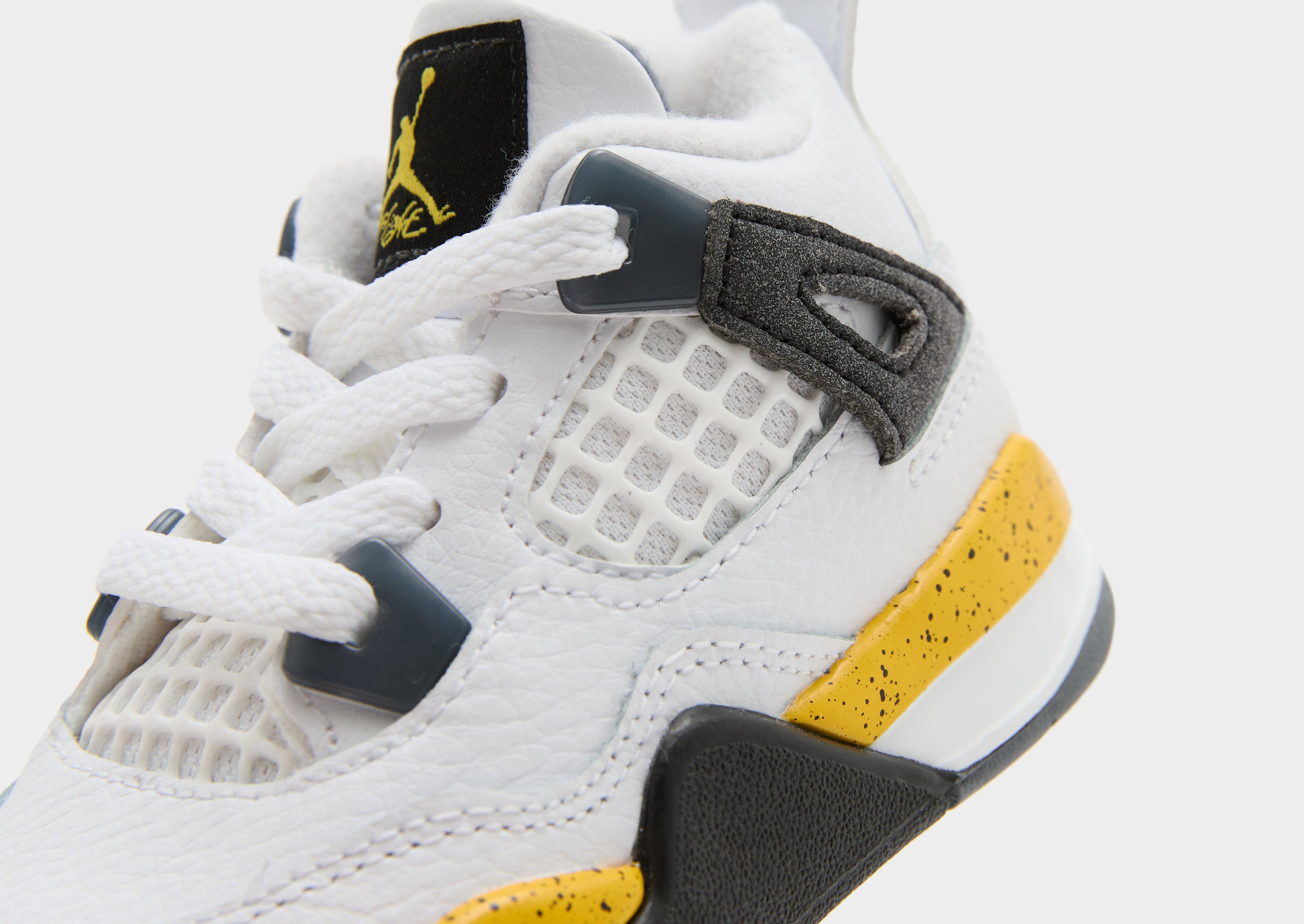 Jordan Air 4 Retro 'Tour Yellow' Infant