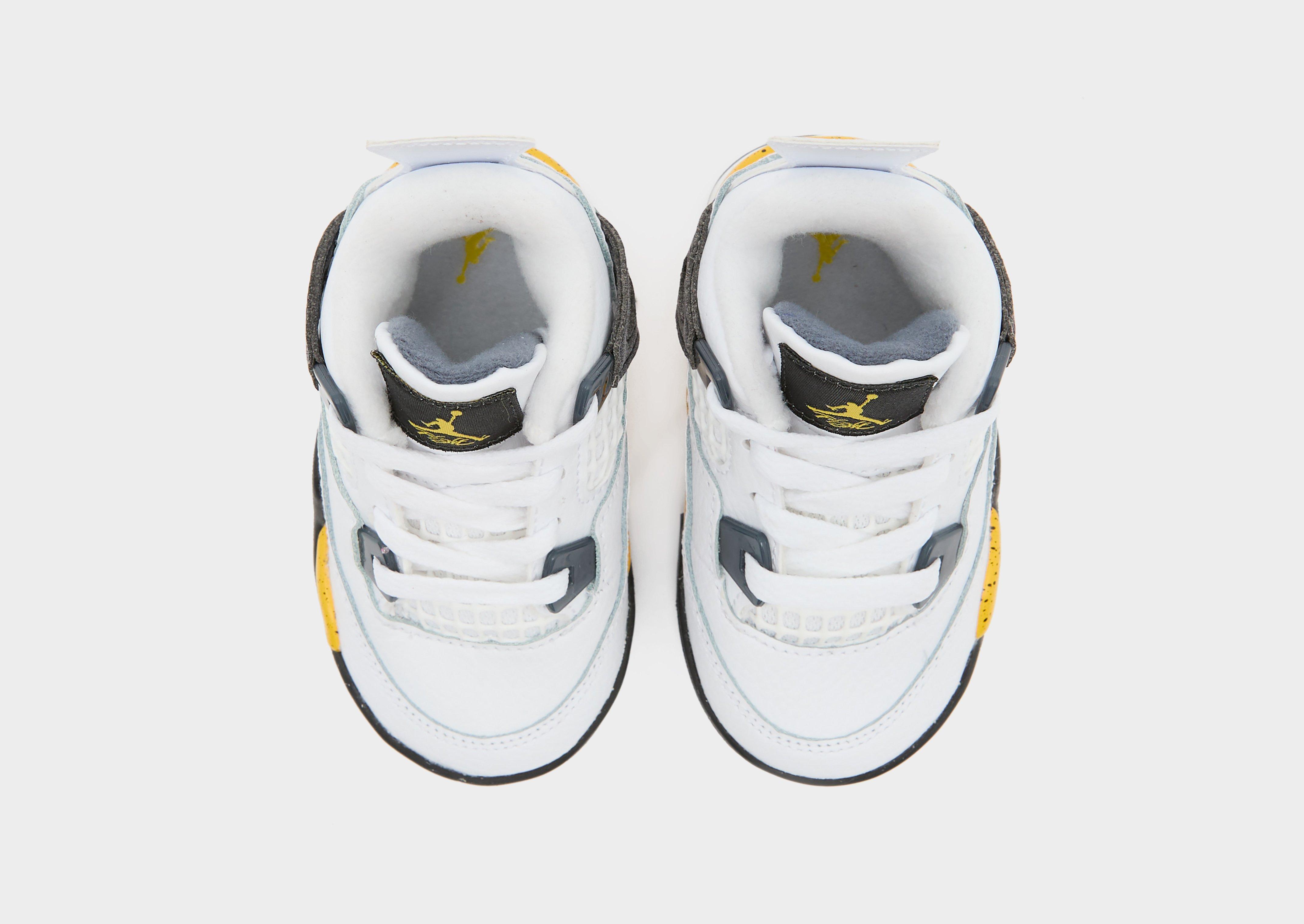 Jordan Air 4 Retro 'Tour Yellow' Infant