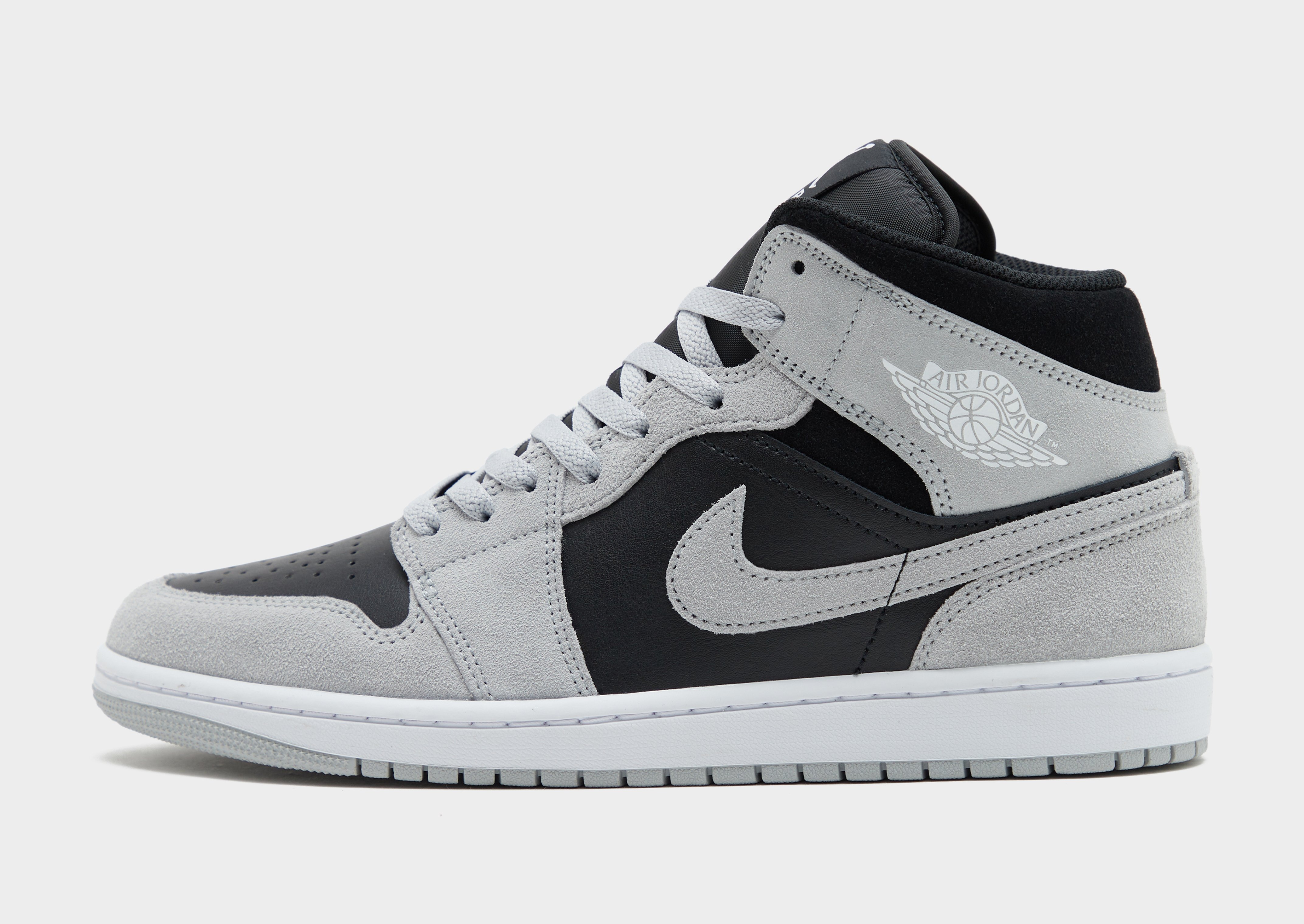 Black Jordan Air 1 Mid - JD Sports Global