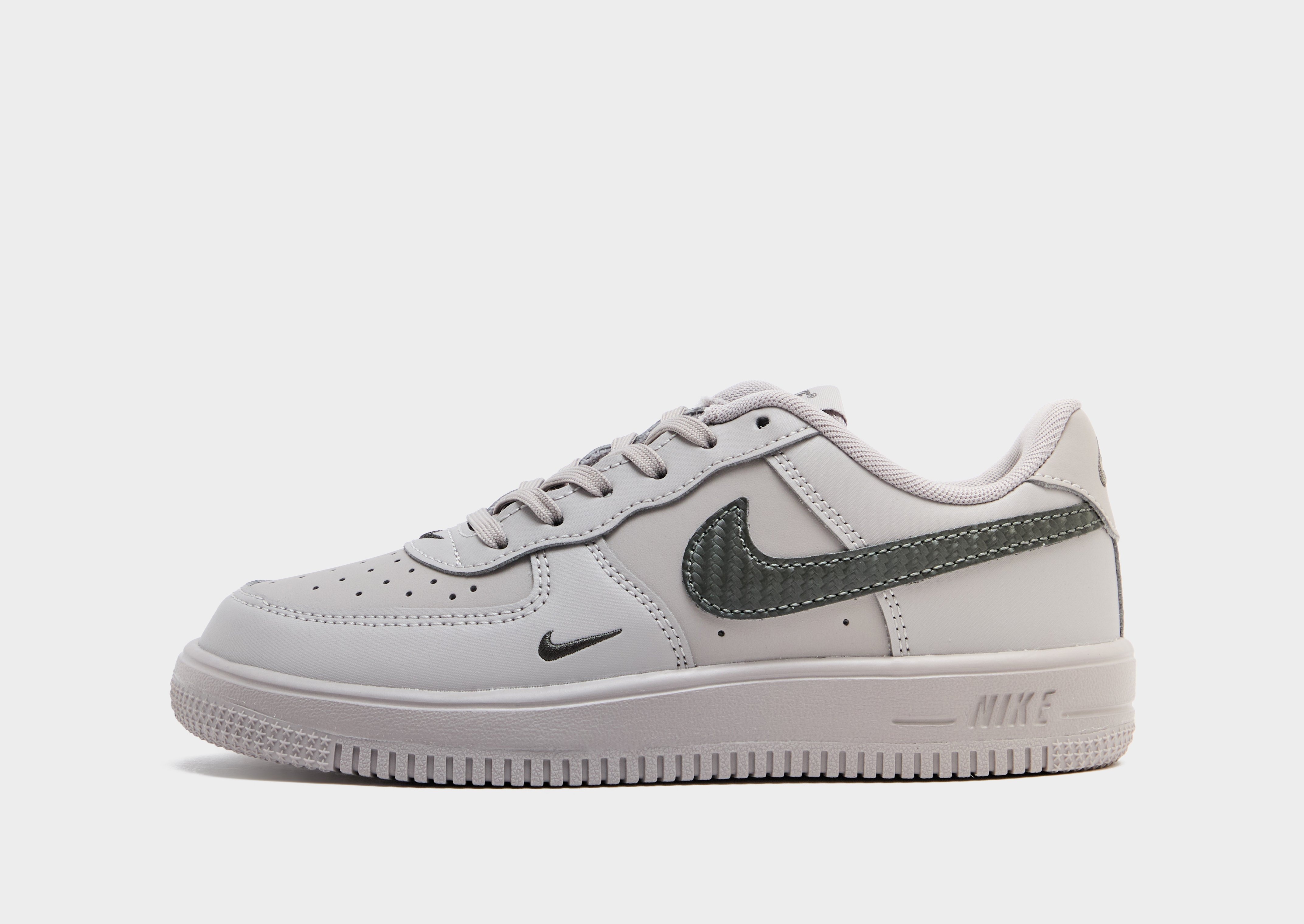 Grey Nike Air Force 1 Tech Children - JD Sports Global