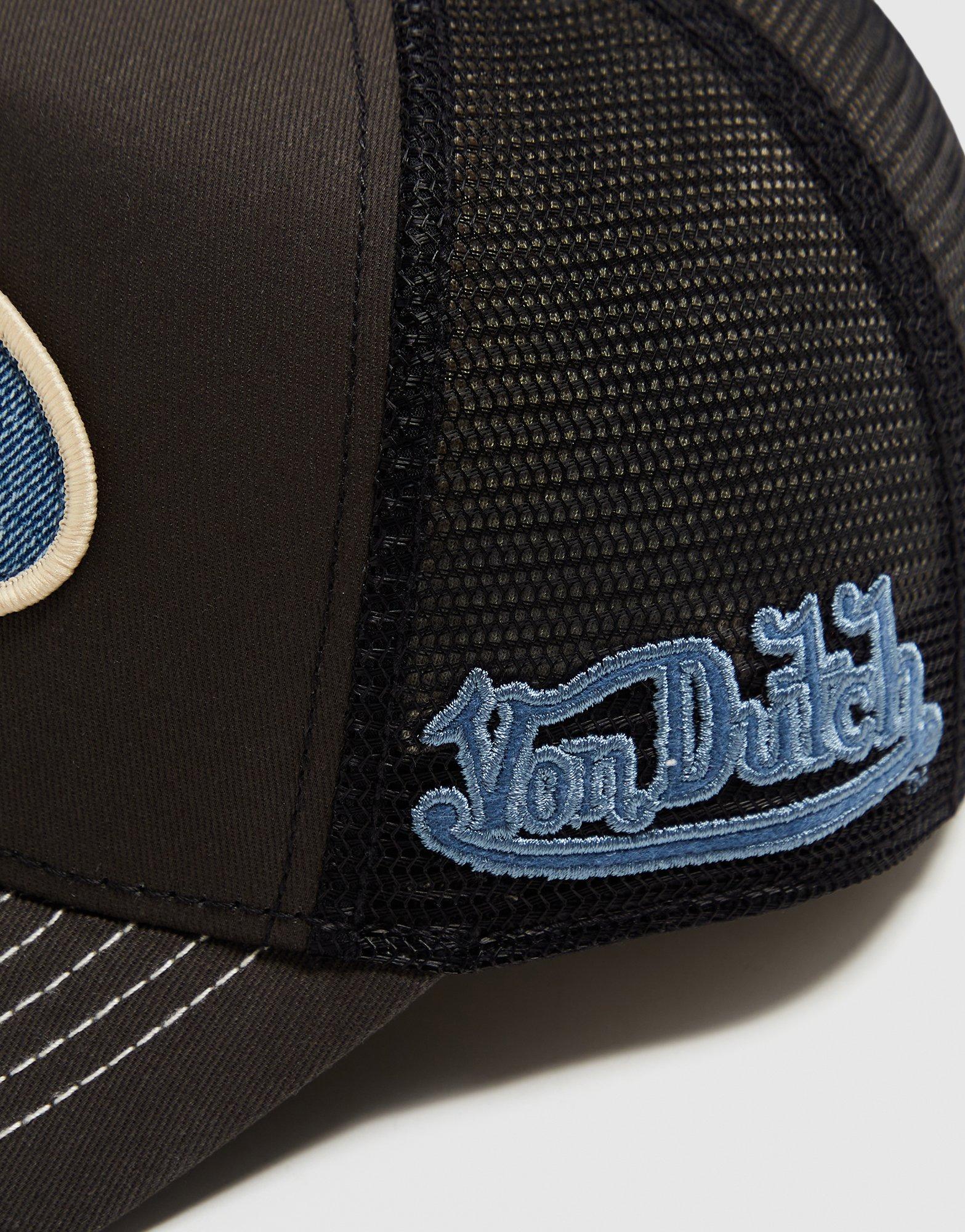 Von Dutch Contrast Stitch Trucker Cap