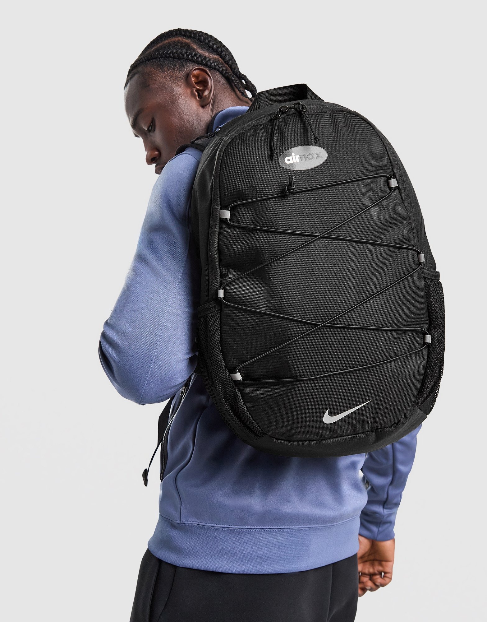 nike air max 95 backpack Men's 'Big Bubble' Medium Ash / Solar Red Low Top Sneakers Flex grooves in the midsole/outsole let you move freely. Nike Air Max 95 Big
