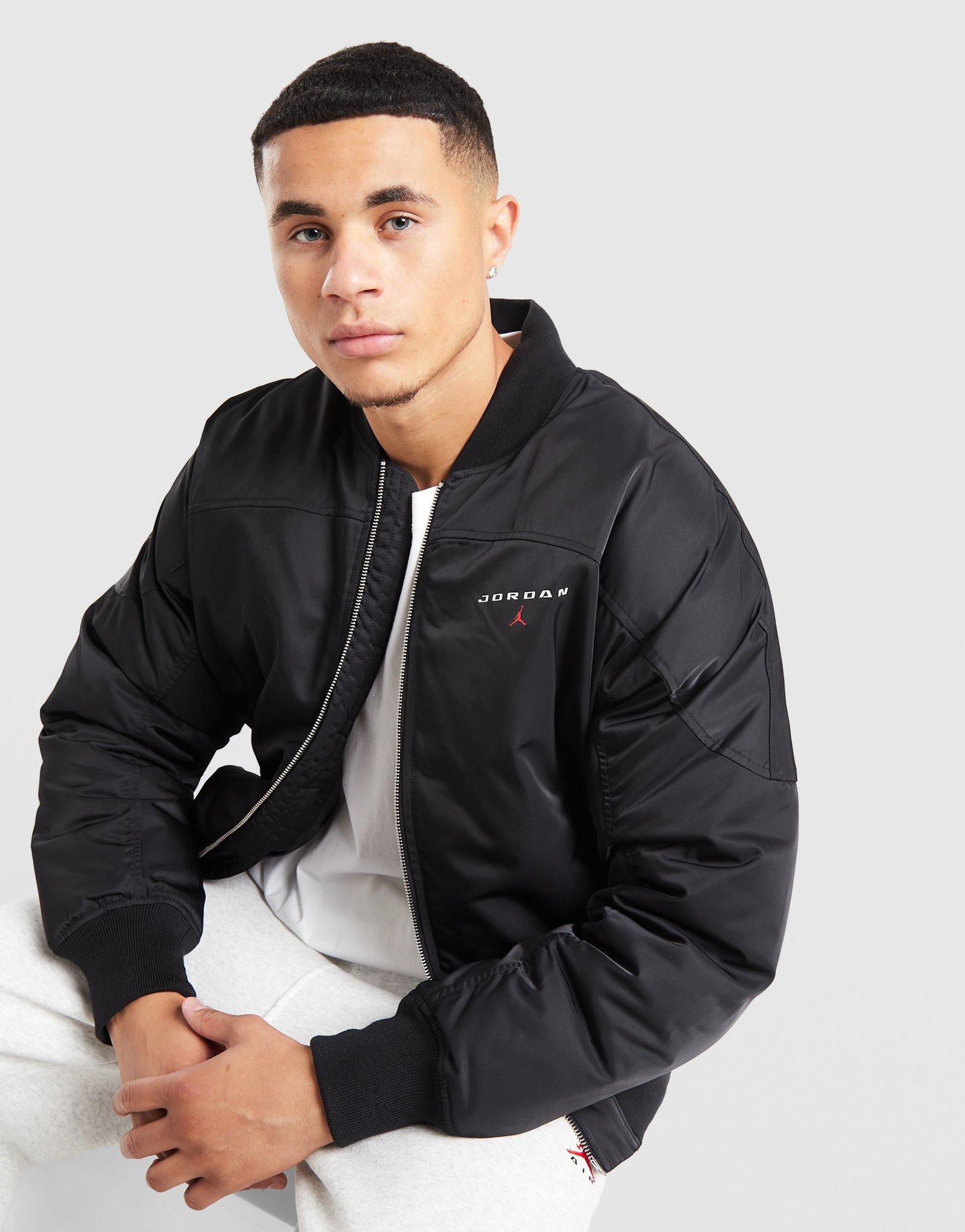Black Jordan JDAN MA1 BOMBER - JD Sports Global