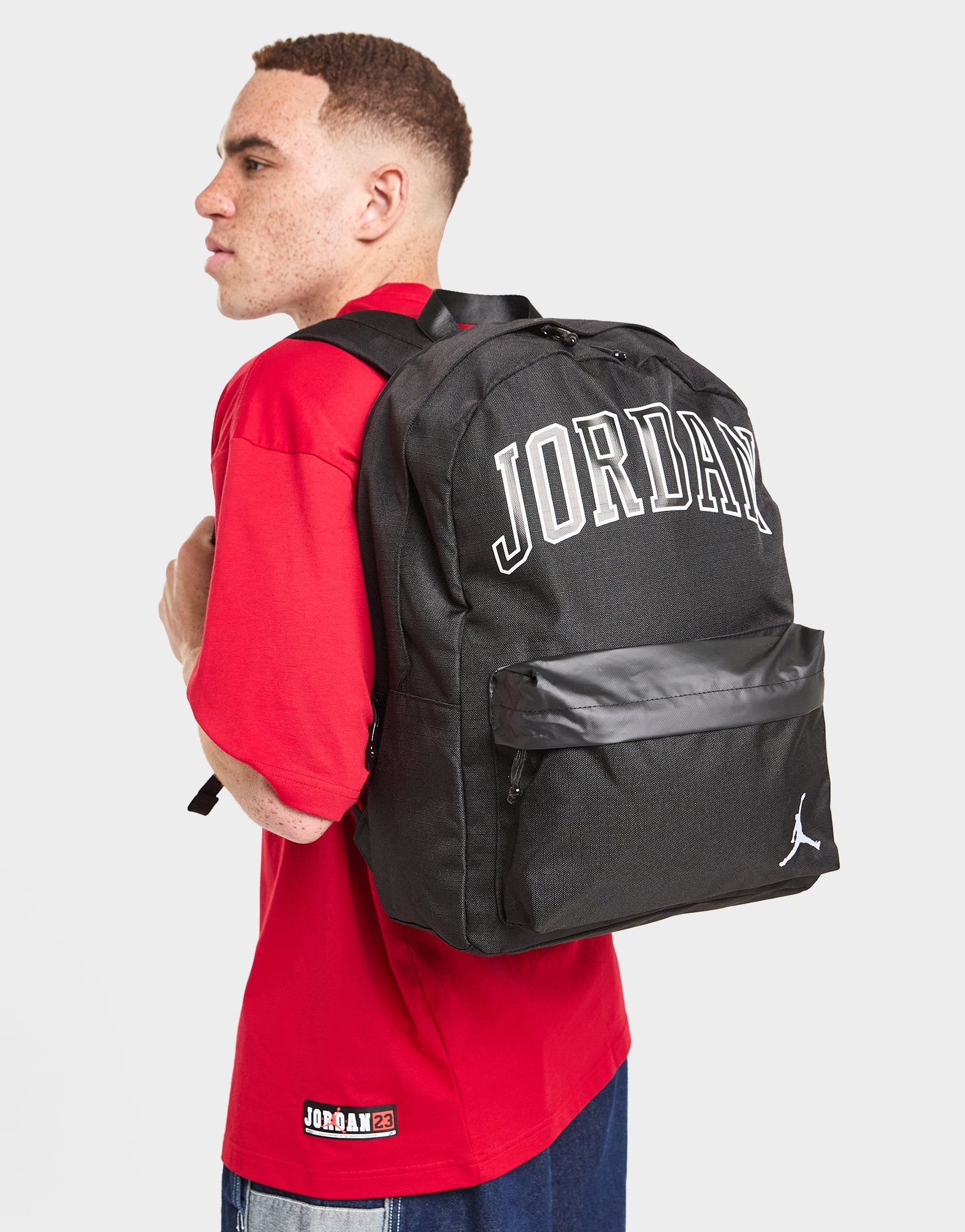 Black Jordan Wordmark Backpack - JD Sports Global