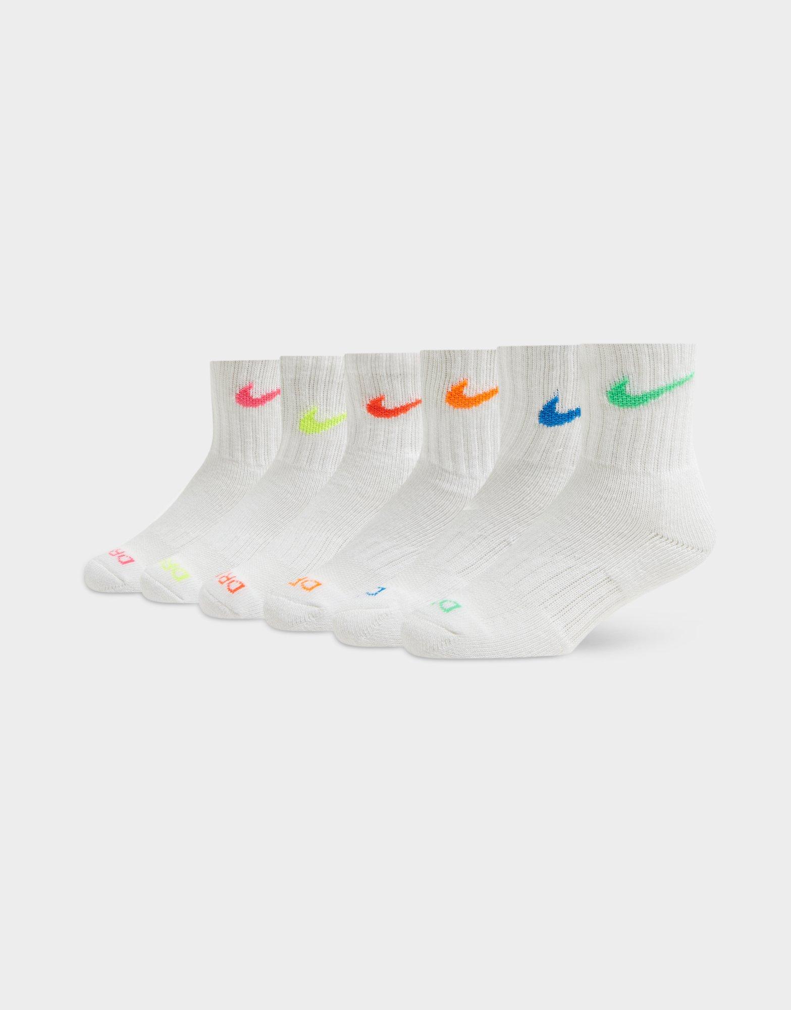 Nike 6-Pack Crew Socks Junior