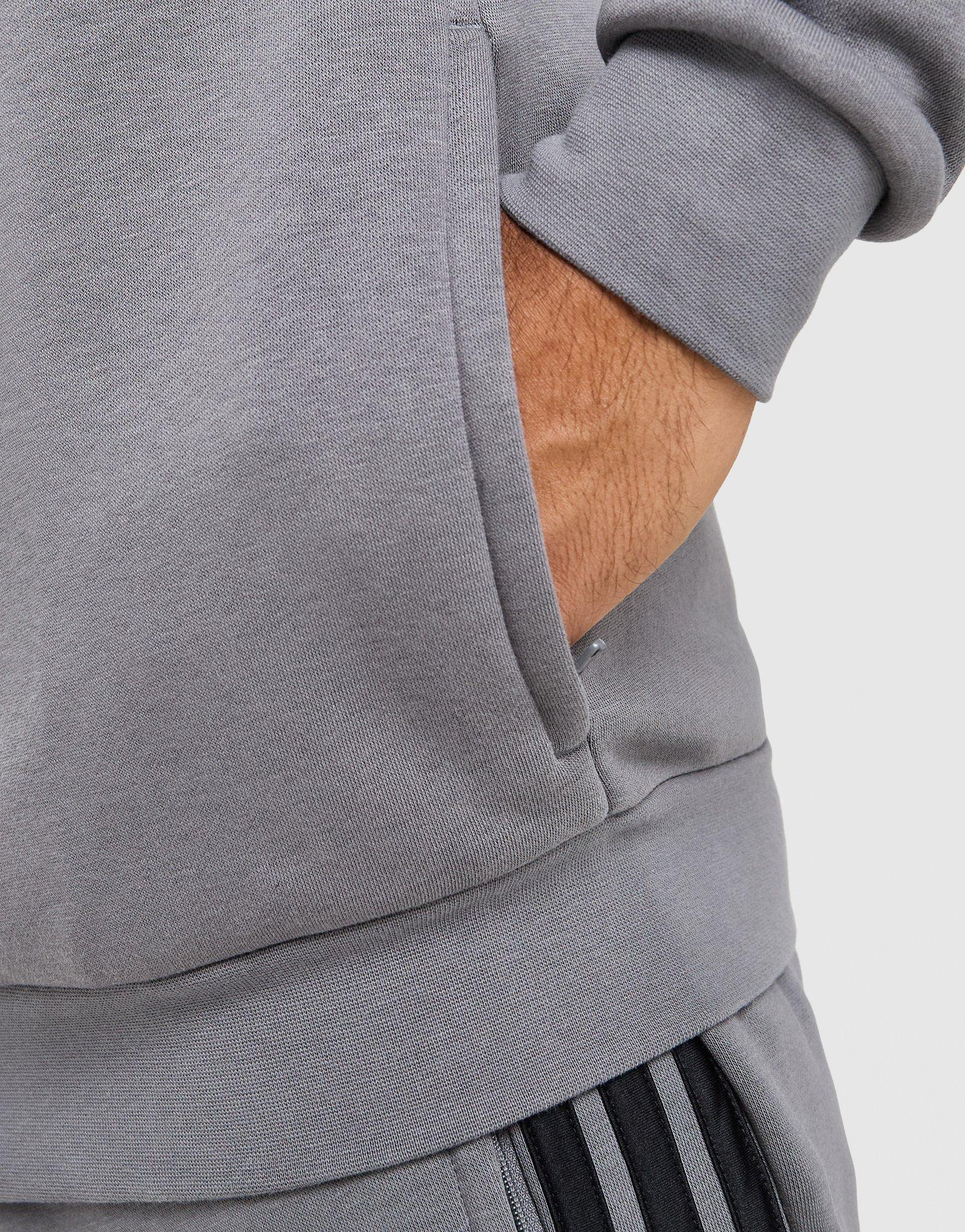 adidas Tiro Essentials 3-Stripes Full Zip Hoodie