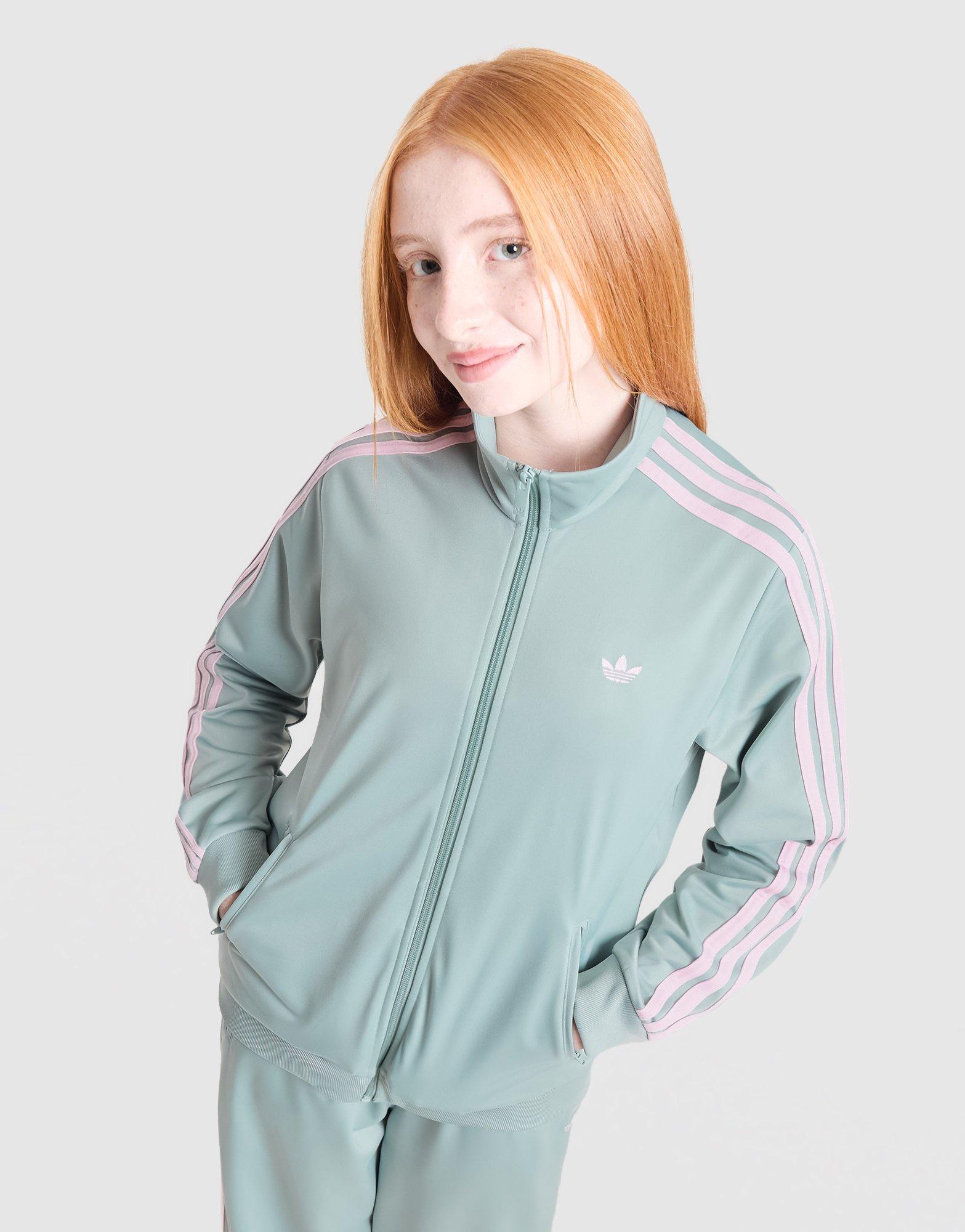 adidas Originals Girls' Firebird Full Zip Track Trainingsoberteil Kinder