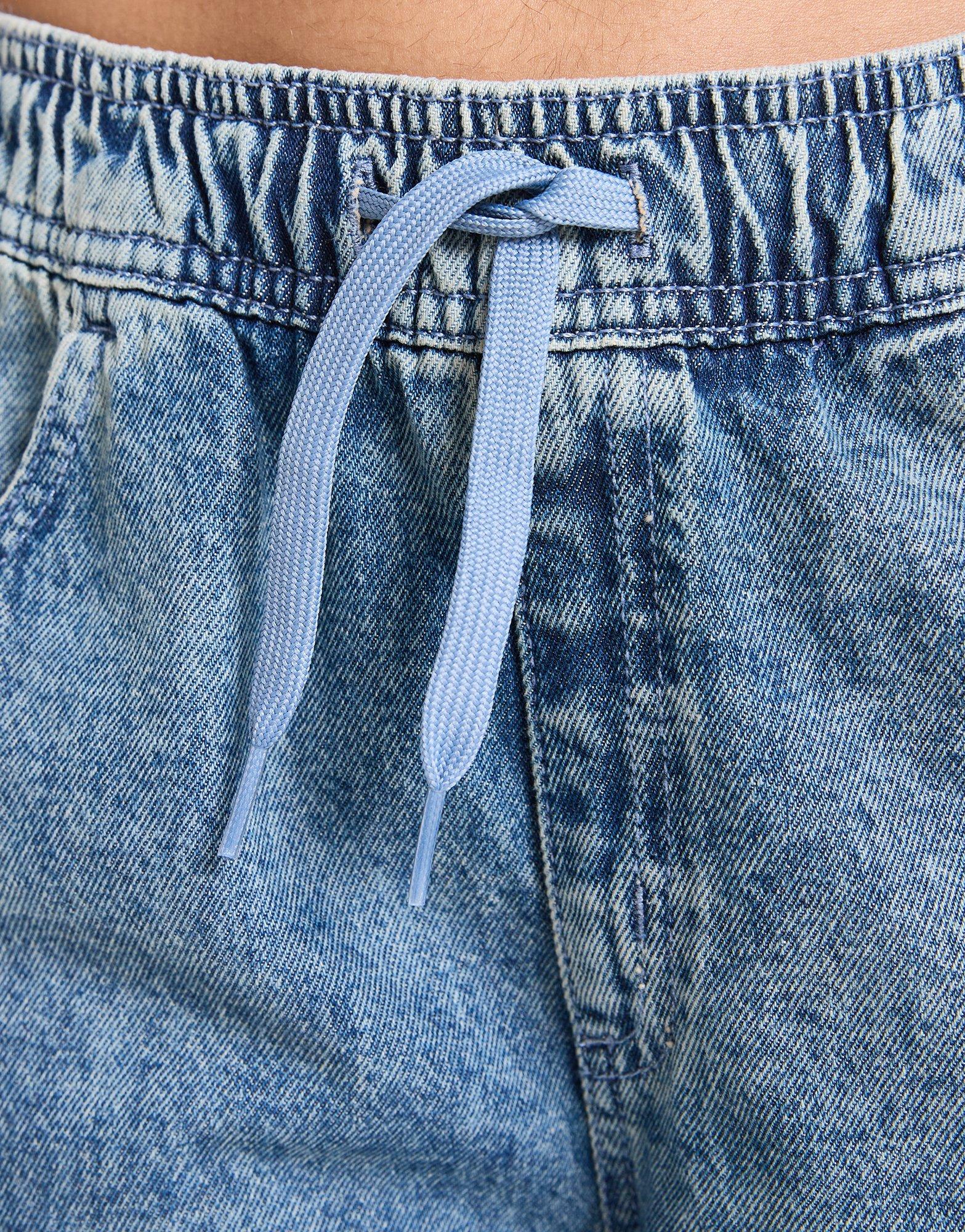 adidas Originals Girls' Denim Track Pants Junior