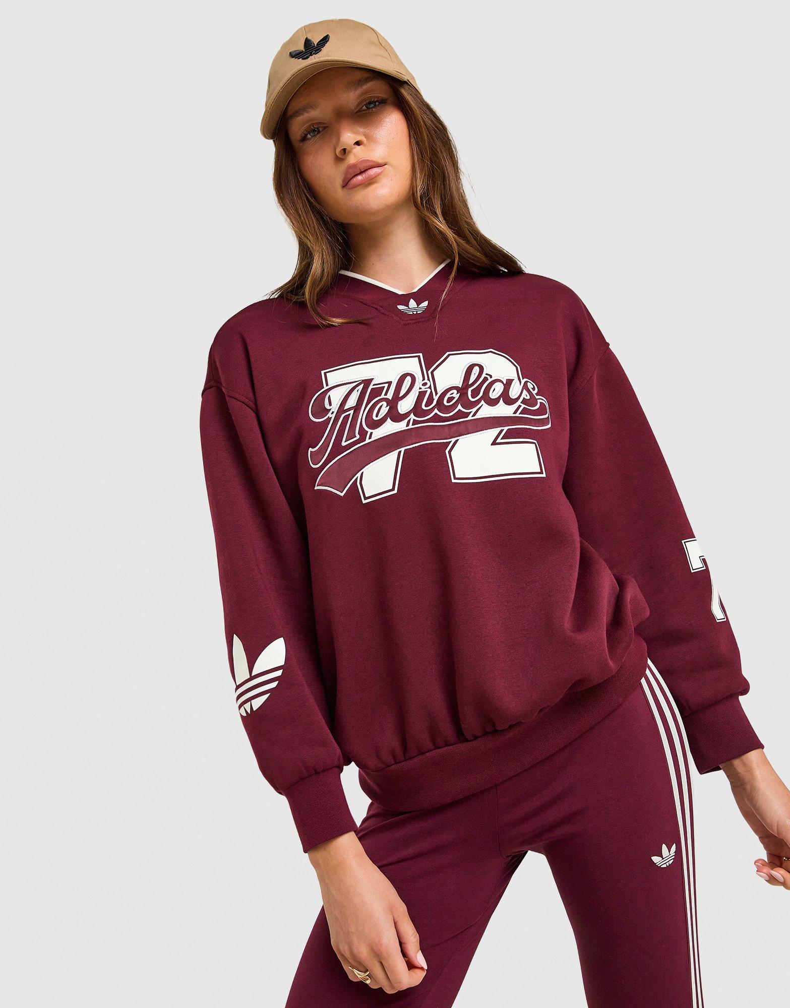 adidas Originals Varsity V Neck Sweatshirt