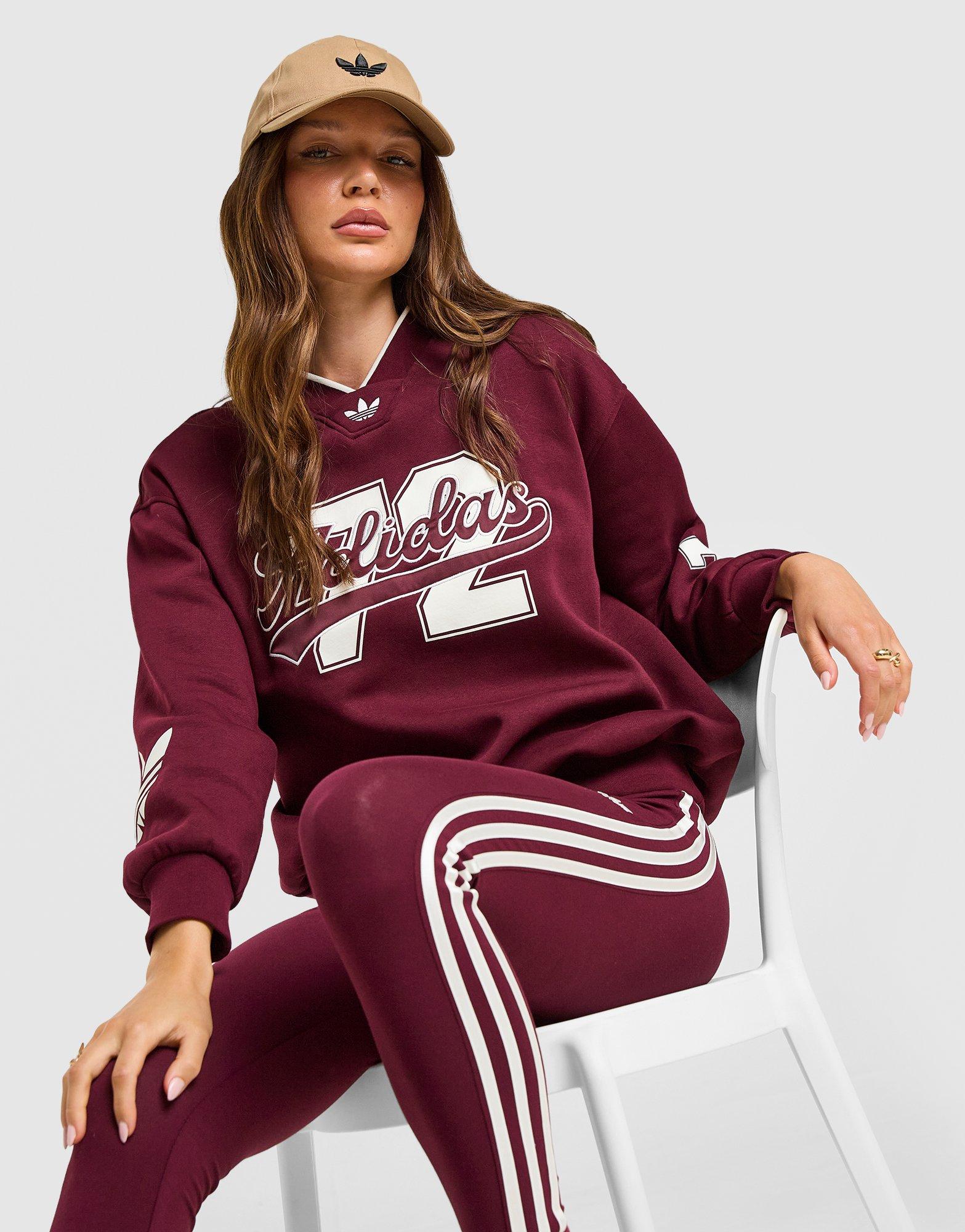 adidas Originals Varsity V Neck Sweatshirt