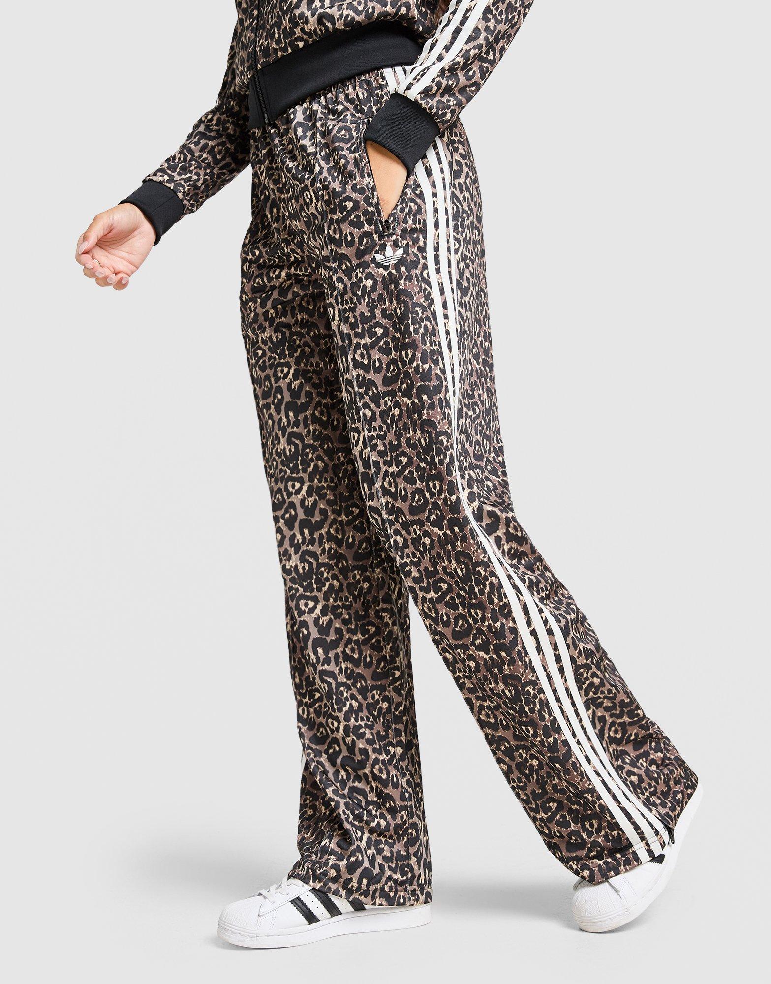 adidas Originals Leopard Print Firebird Track Pants