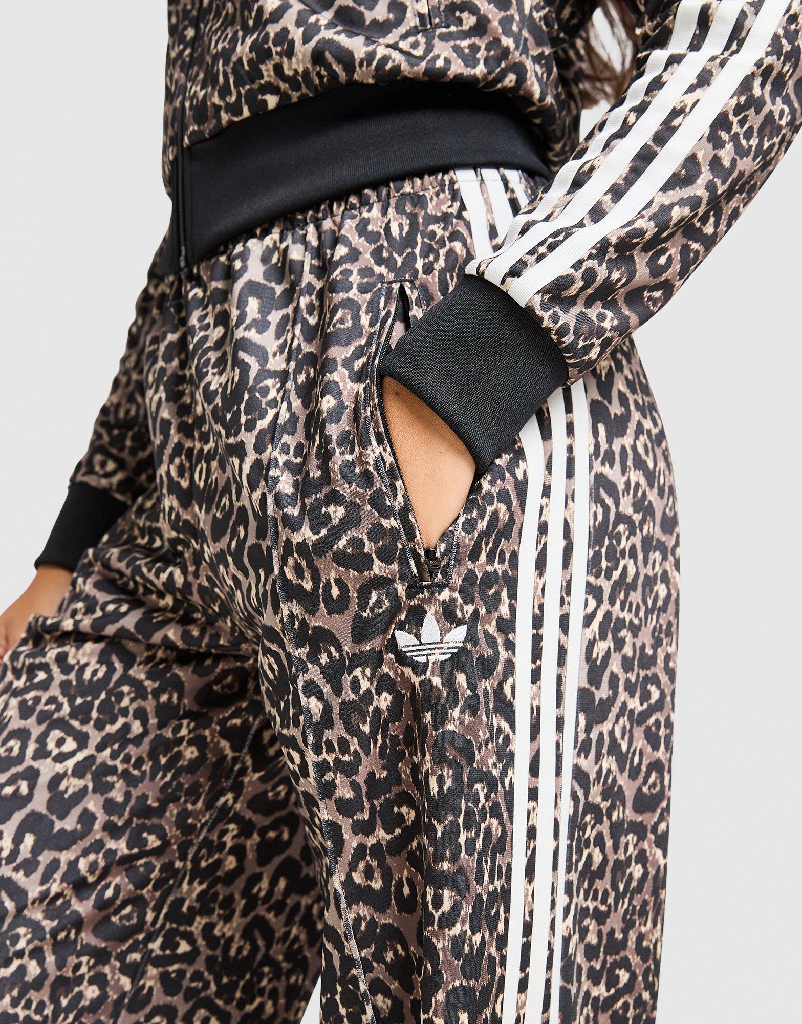adidas Originals Leopard Print Firebird Track Pants