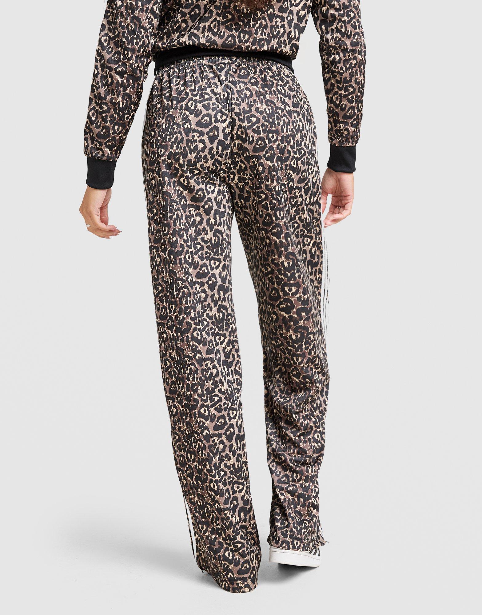 adidas Originals Leopard Print Firebird Track Pants