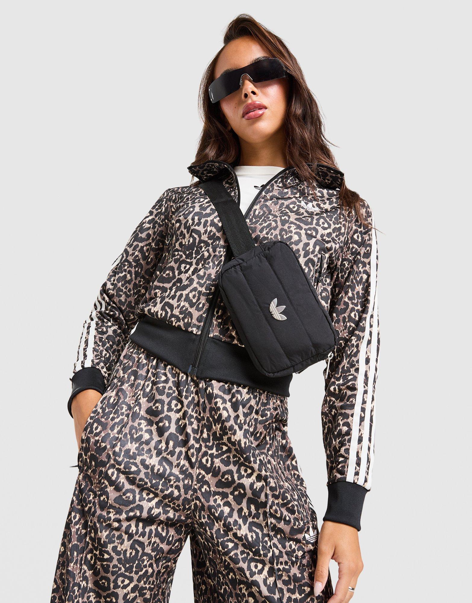 adidas Originals Firebird All Over Leopard Print Track Top