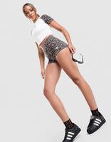 adidas Originals Leopard Micro Shorts