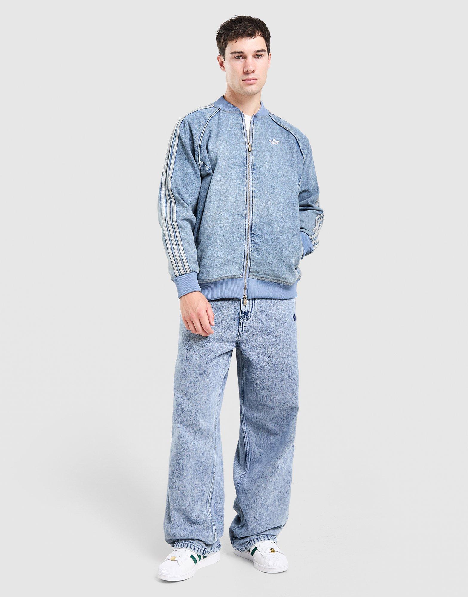adidas Originals Denim Oversized Trainingsoberteil