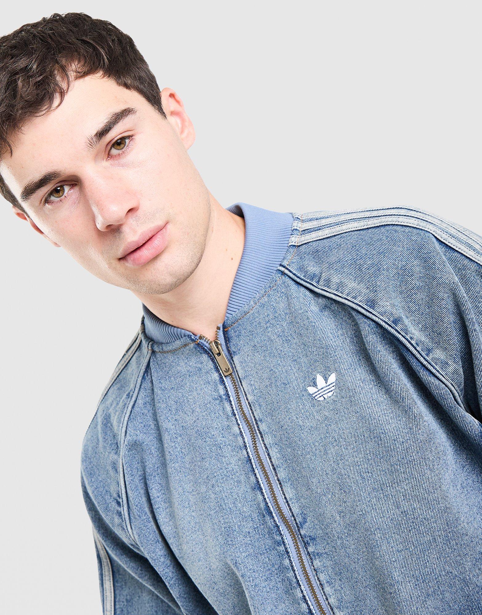 adidas Originals Denim Oversized Trainingsoberteil