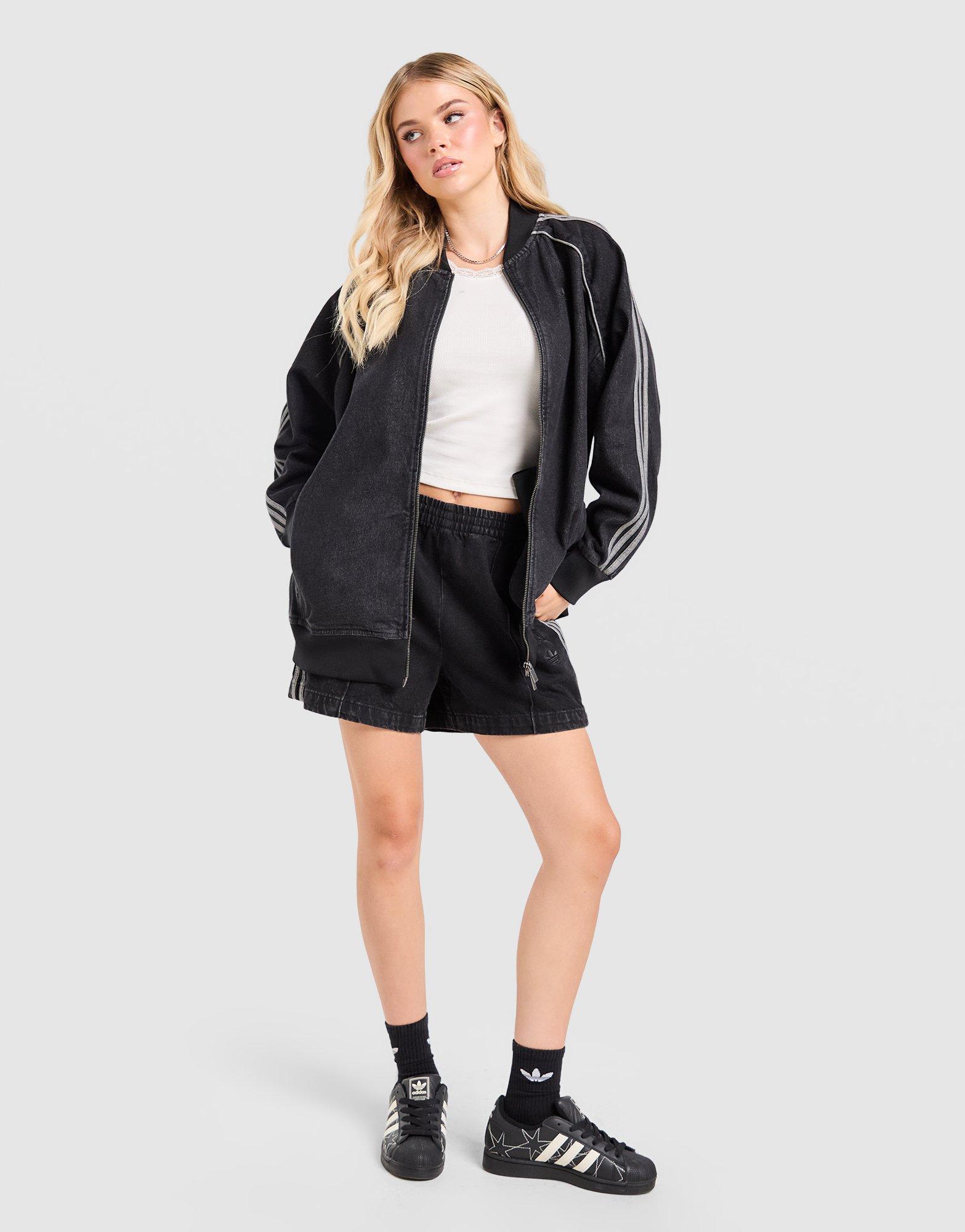 adidas Originals Denim Oversized Track Top