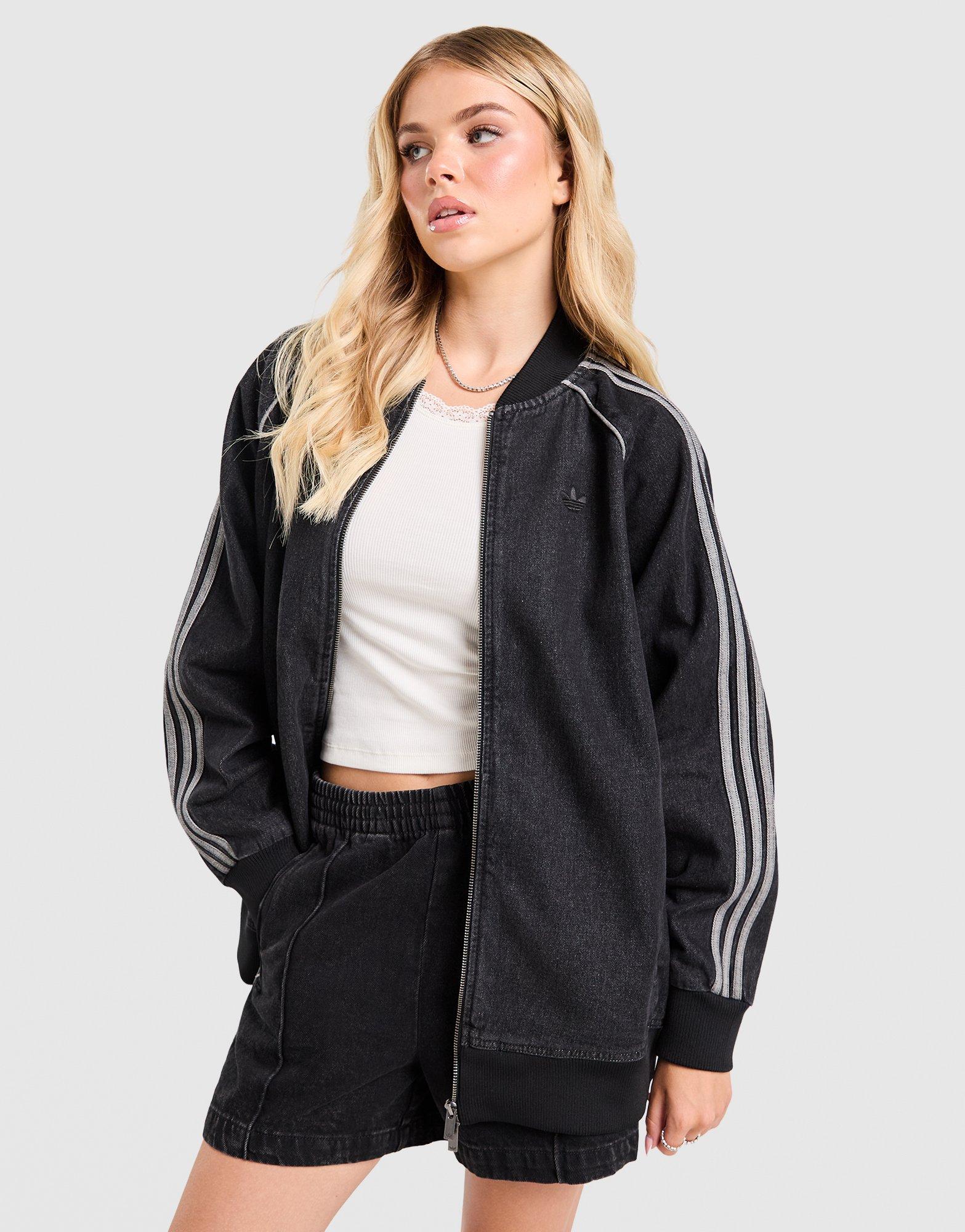 adidas Originals Veste de survêtement Denim Oversized