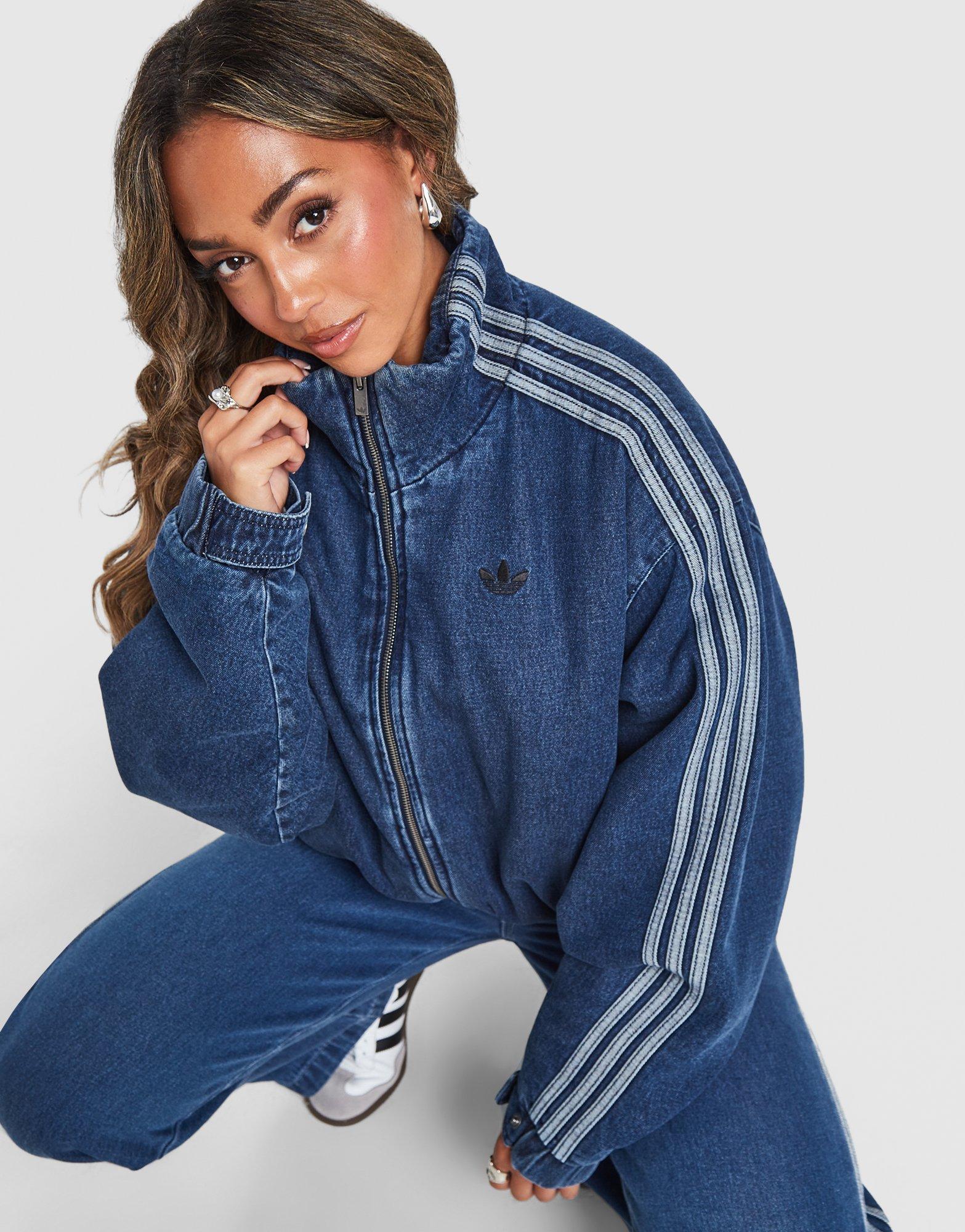 adidas Originals 3-Stripes Padded Denim Jacket