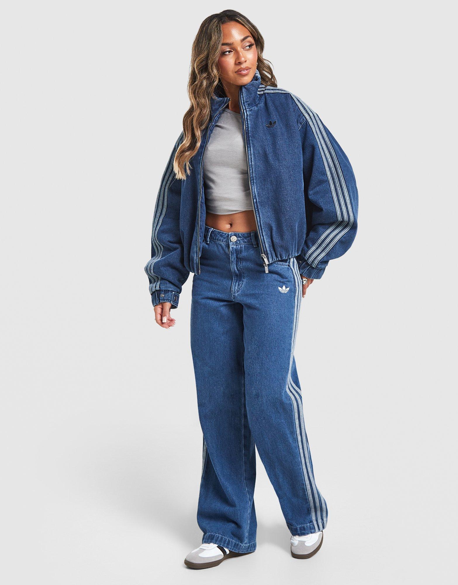 adidas Originals 3-Stripes Padded Denim Jacket