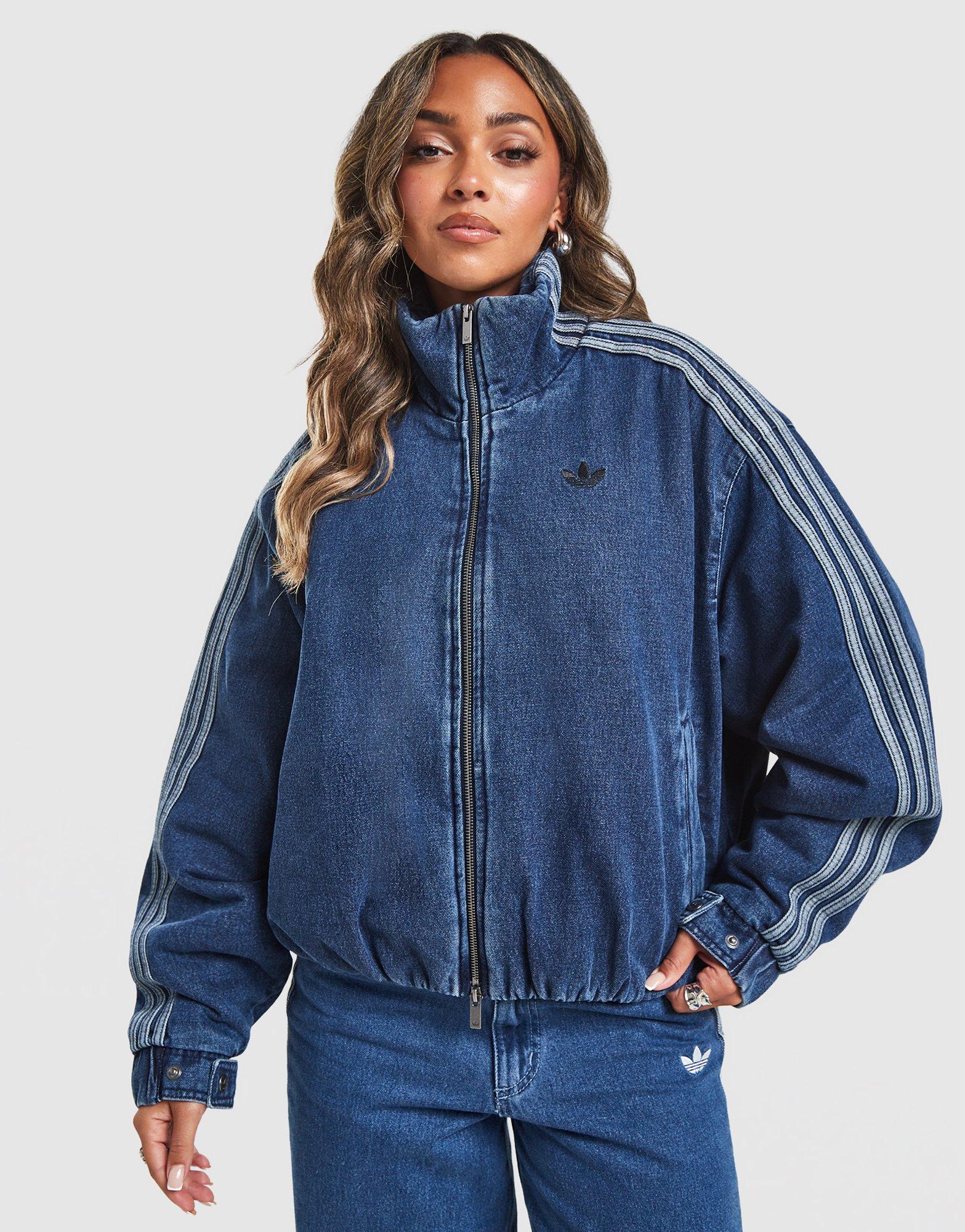 adidas Originals 3-Stripes Padded Denim Jacket