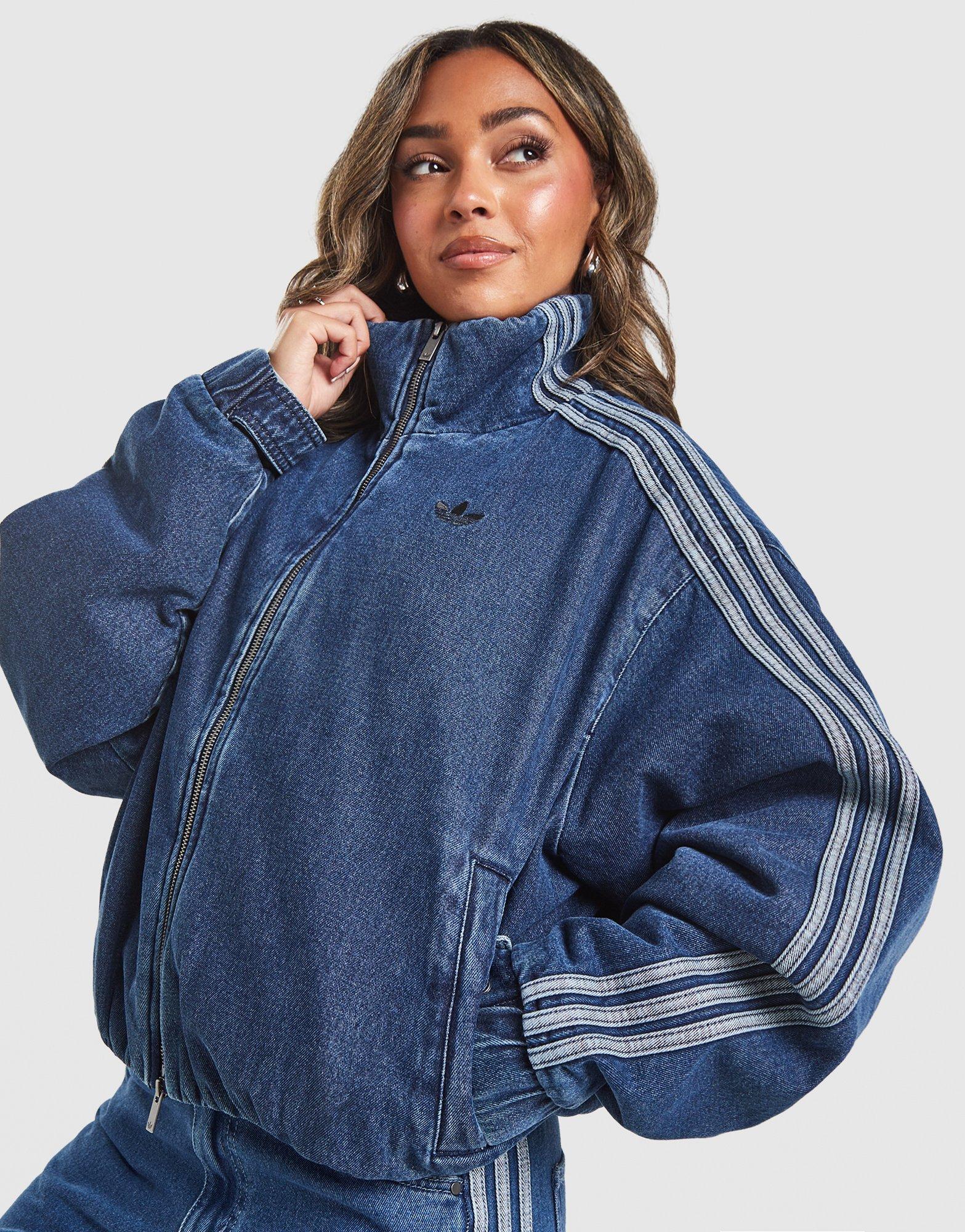 adidas Originals 3-Stripes Padded Denim Jacket