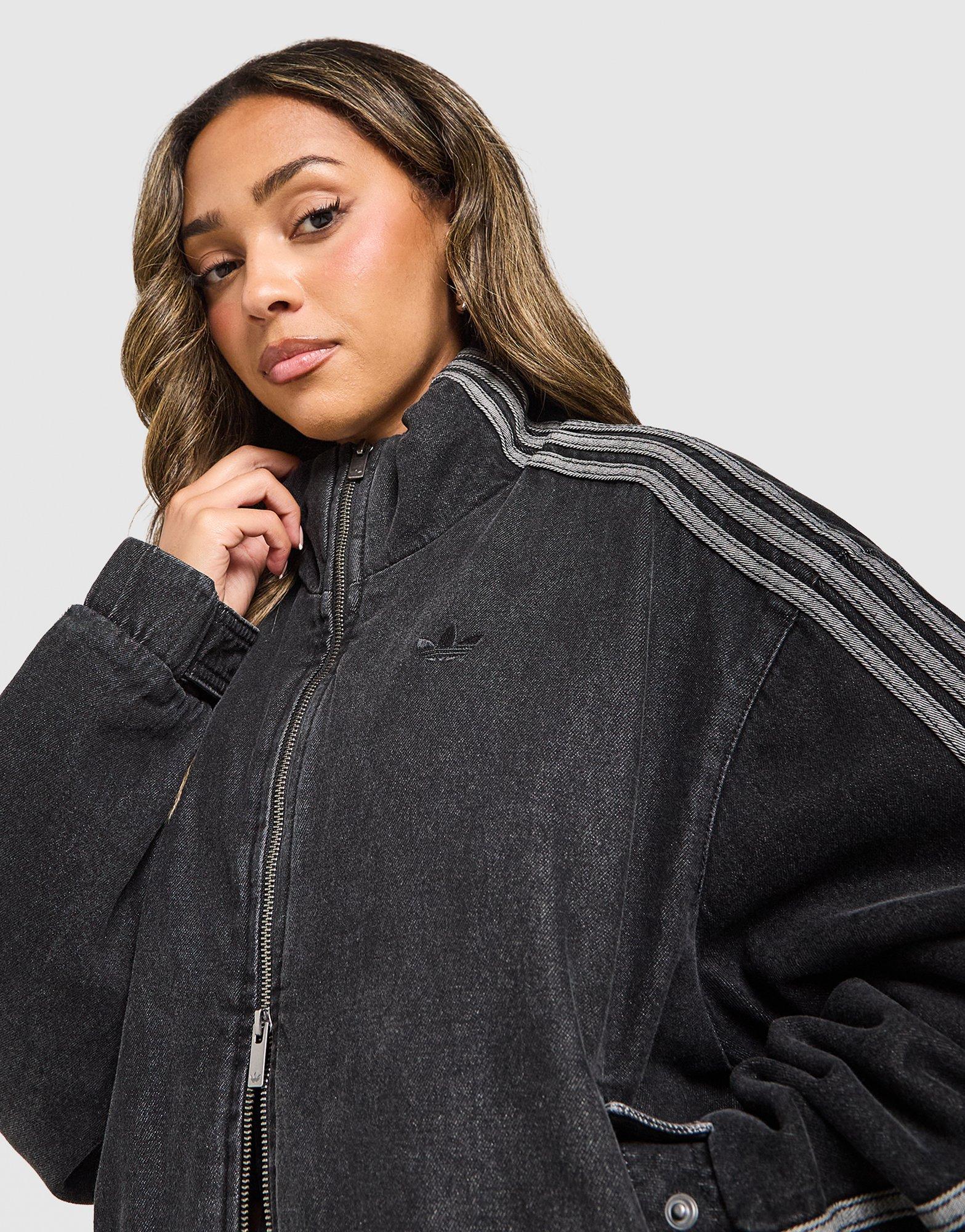 adidas Originals 3-Stripes Padded Denim Jacket