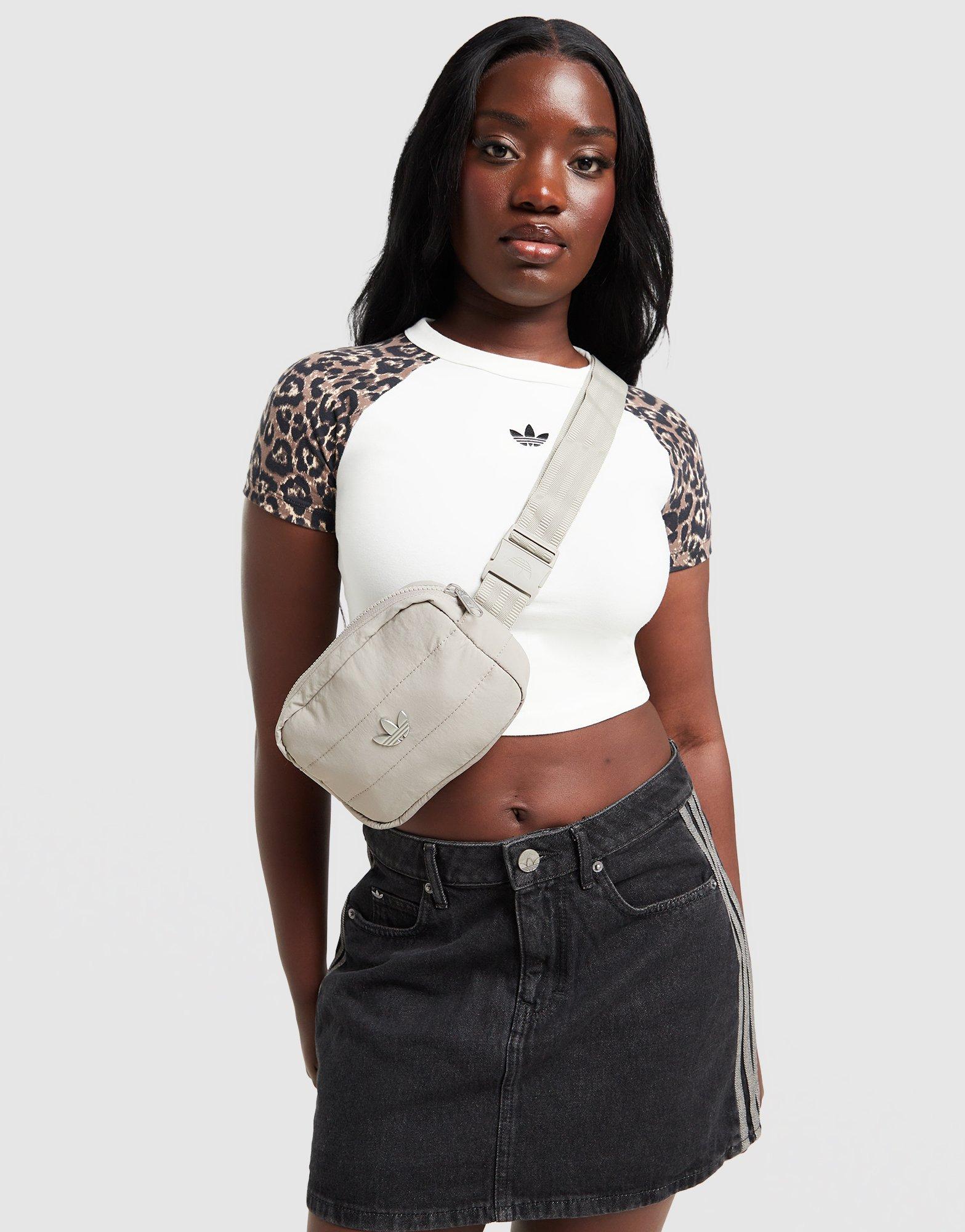adidas Originals Denim 3-Stripes Mini Skirt