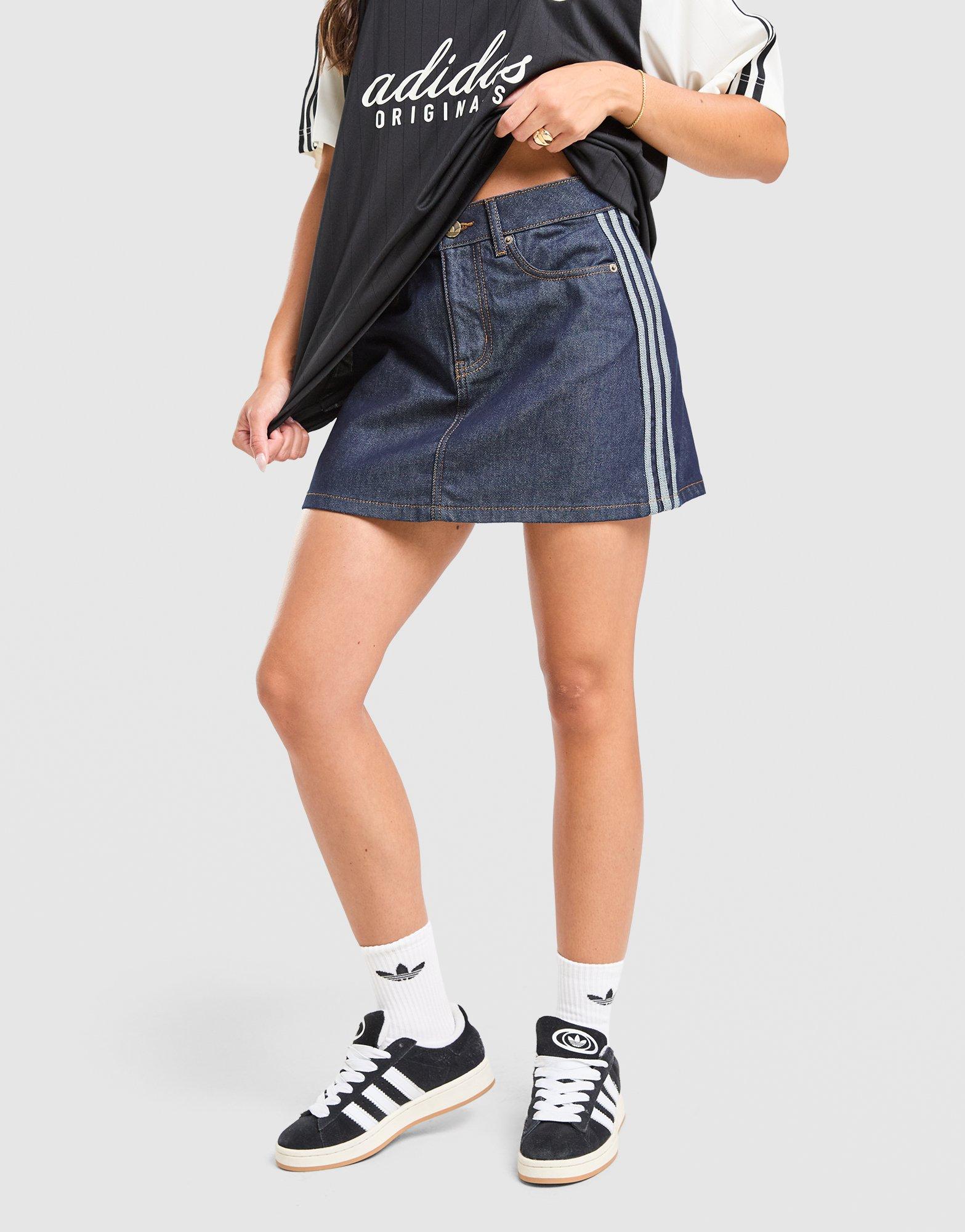 adidas Originals Denim 3-Streifen Minirock