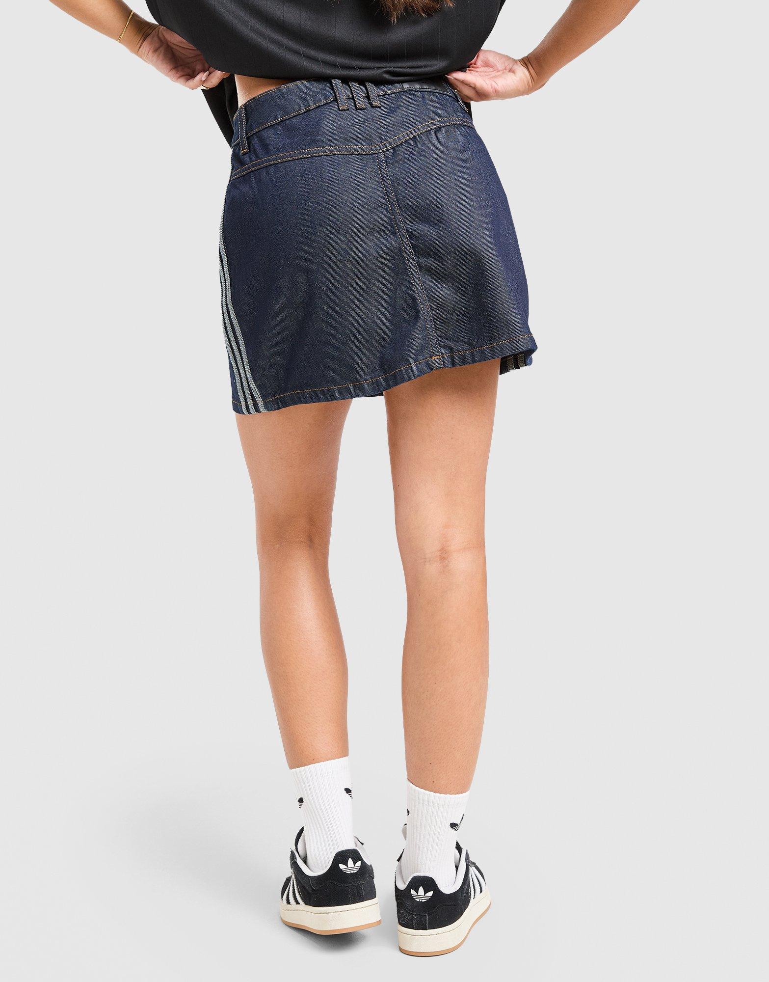 adidas Originals Denim 3-Streifen Minirock