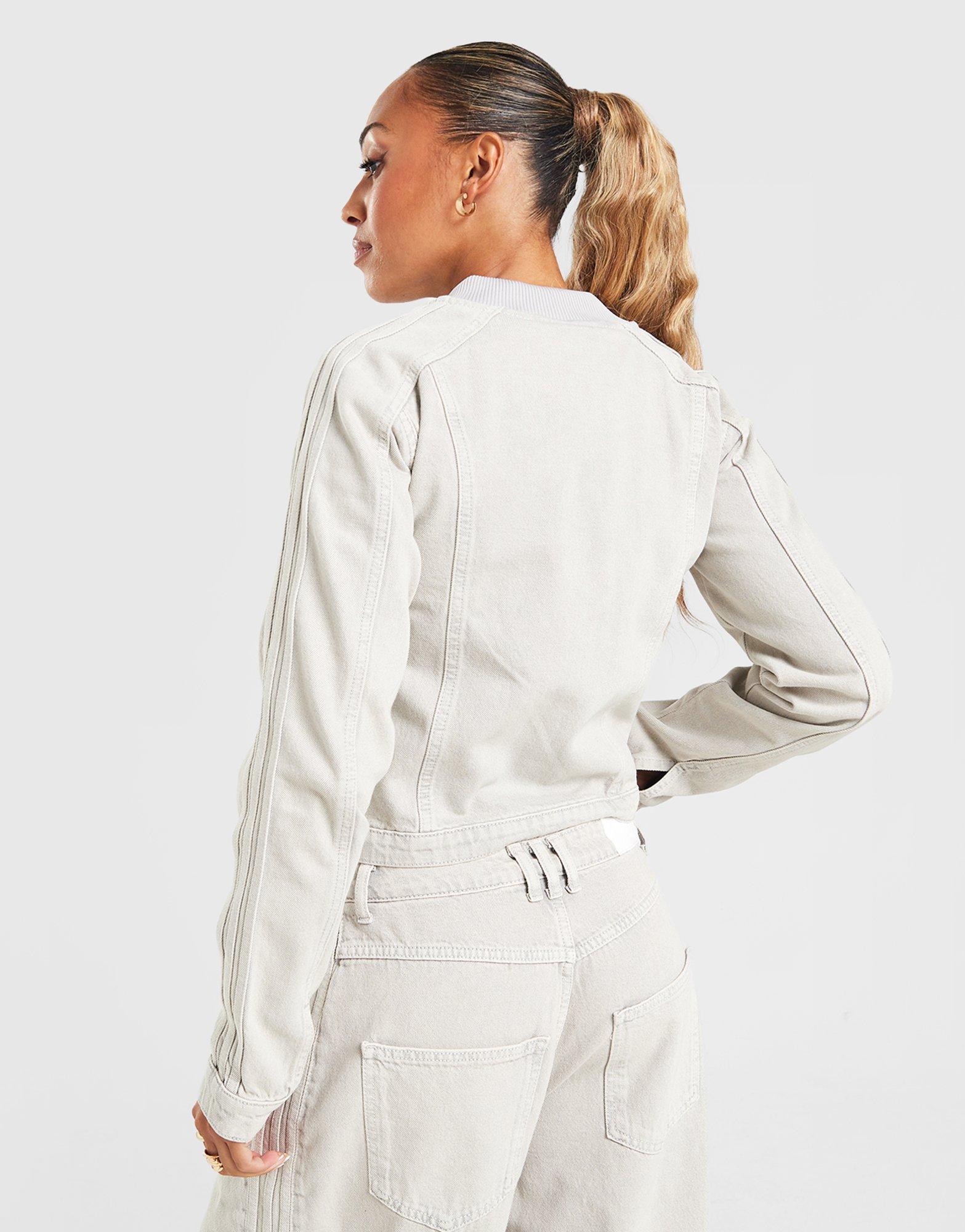 adidas Originals Denim Slim Track Top