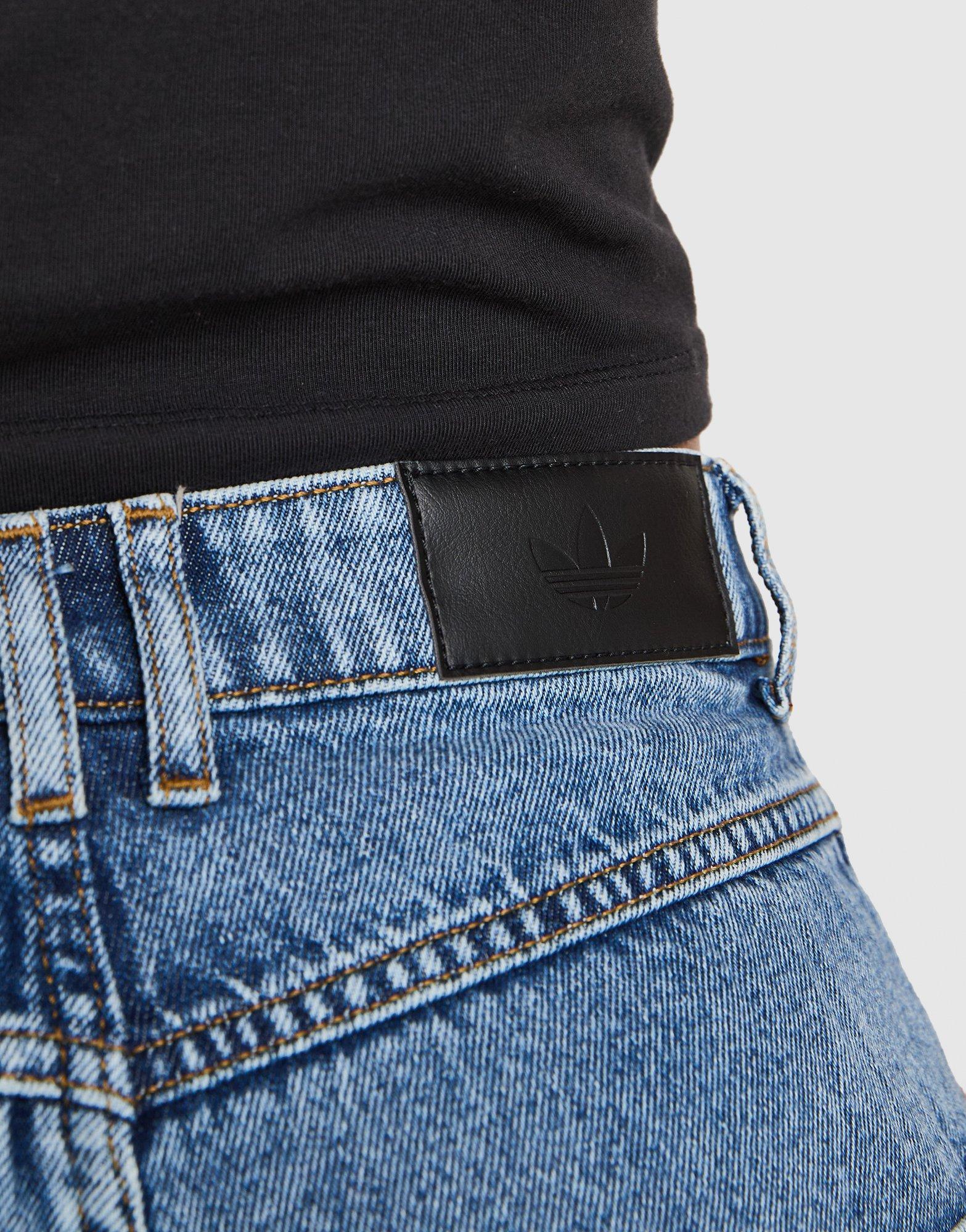 adidas Originals Denim Barrel Leg Denim Jeans