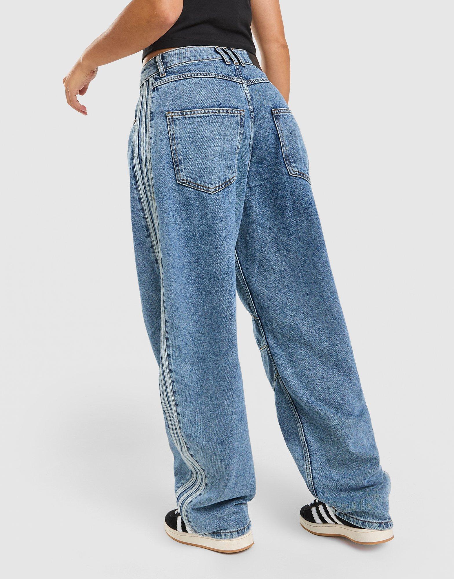 adidas Originals Denim Barrel Leg Denim Jeans