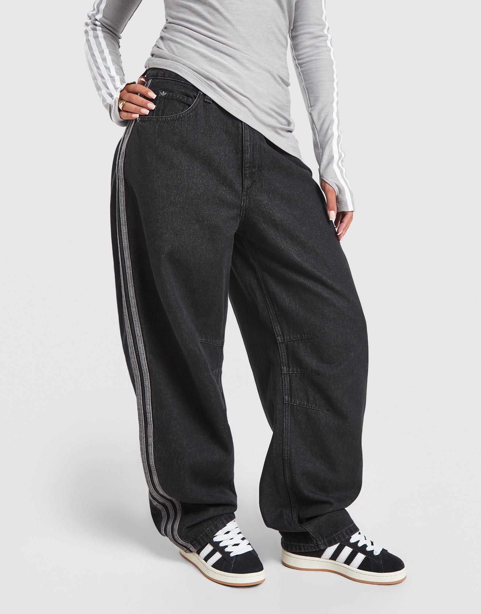 adidas Originals Barrel-jeanshose, Hoher Bund