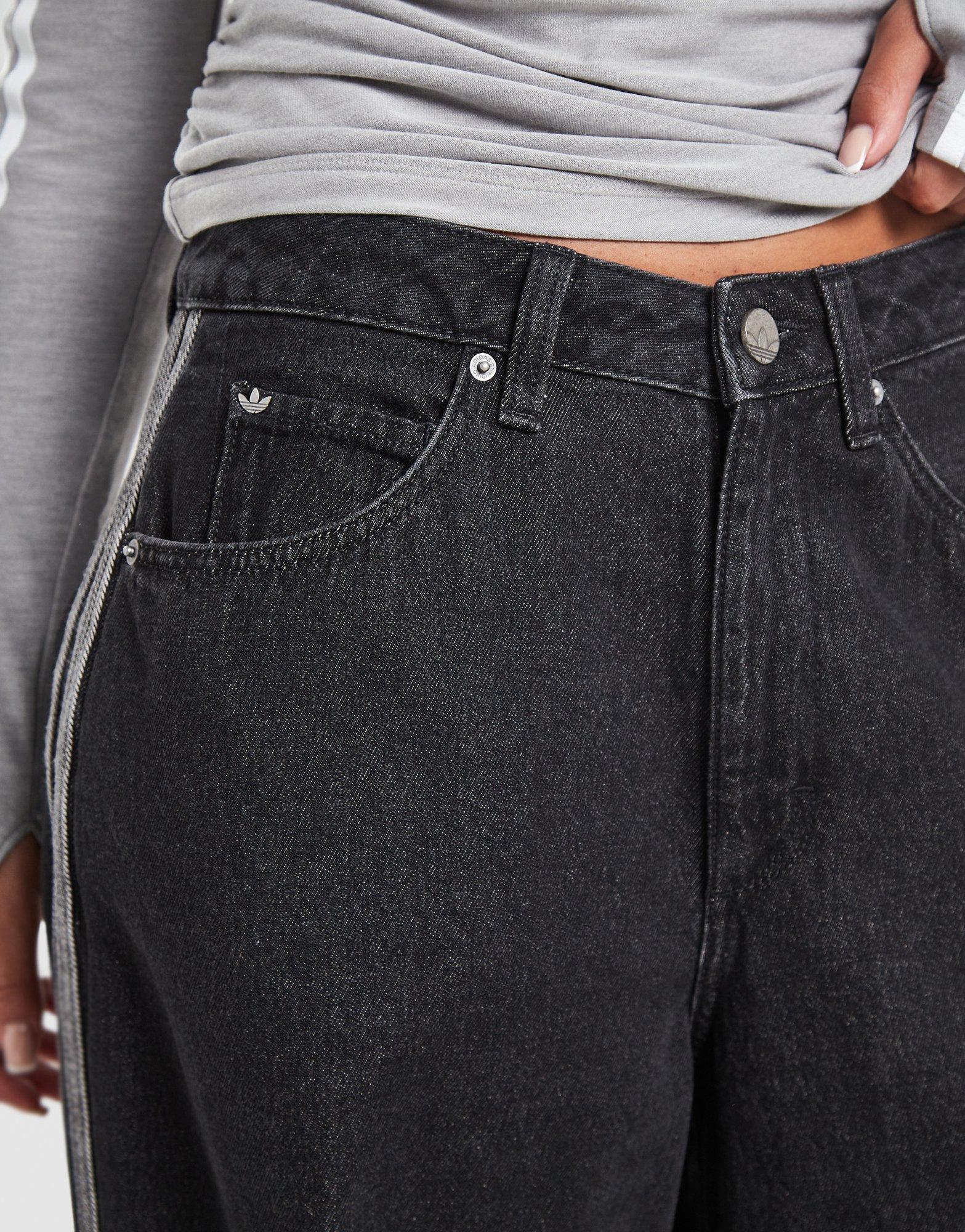 adidas Originals Barrel-jeanshose, Hoher Bund
