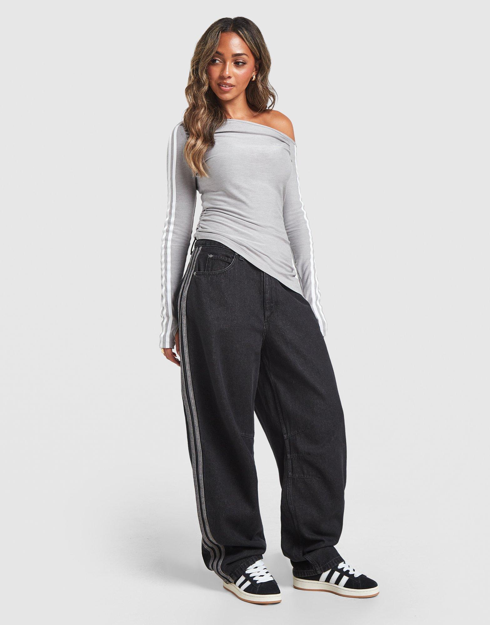 adidas Originals Barrel Leg Denim Jeans