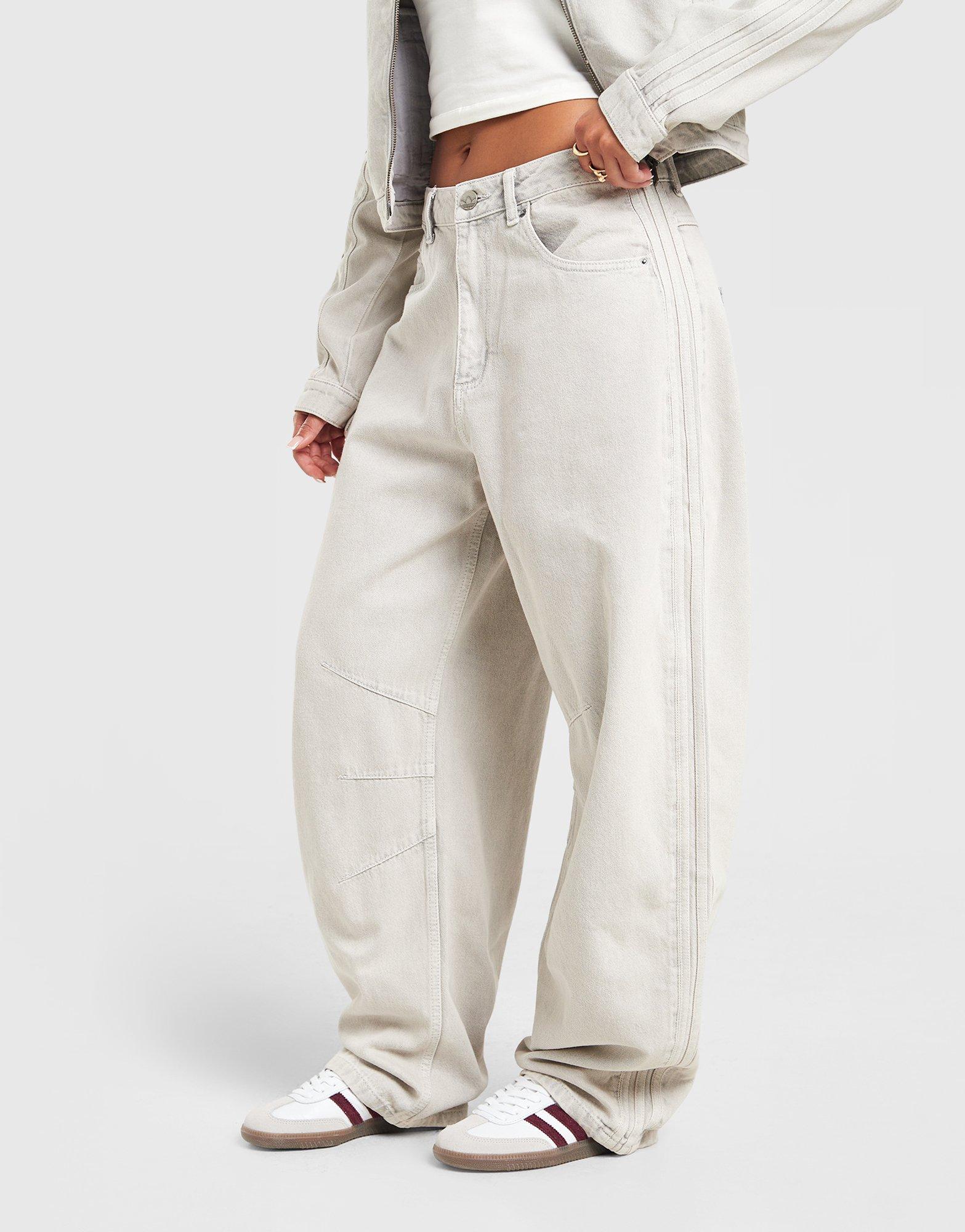 adidas Originals Barrel-jeanshose, Hoher Bund