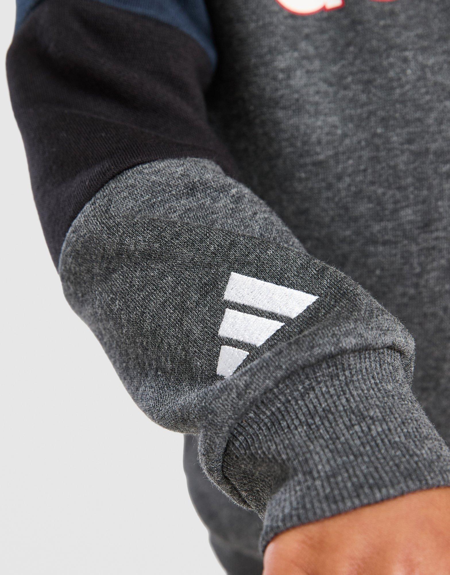 adidas Linear Colour Block Crew Tracksuit Infant