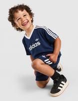 adidas Originals Pinstripe T-Shirt/Shorts Set Infant