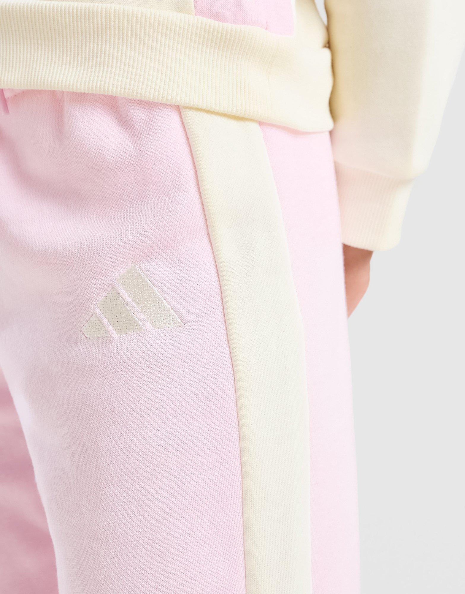 adidas Girls' Linear Colour Block Sweatshirt Children
