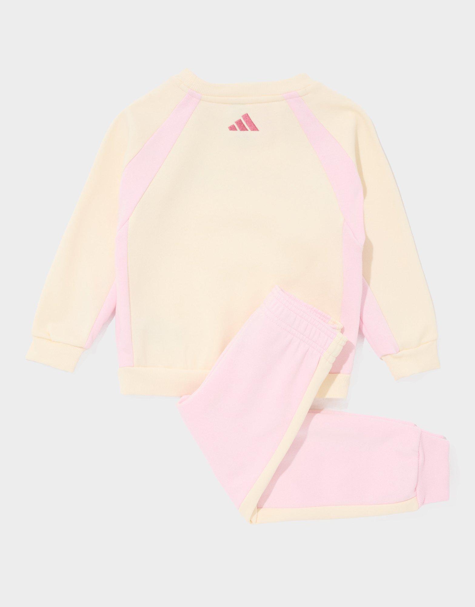 adidas Linear Colour Block Crew Tracksuit Infant