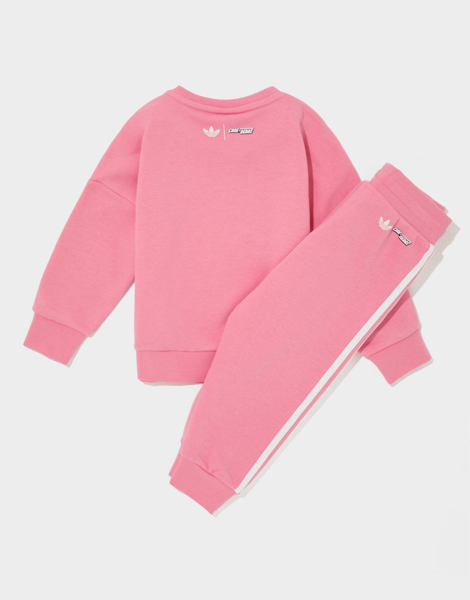 adidas Originals Girls' Care Bears Loose Crew Set Infant