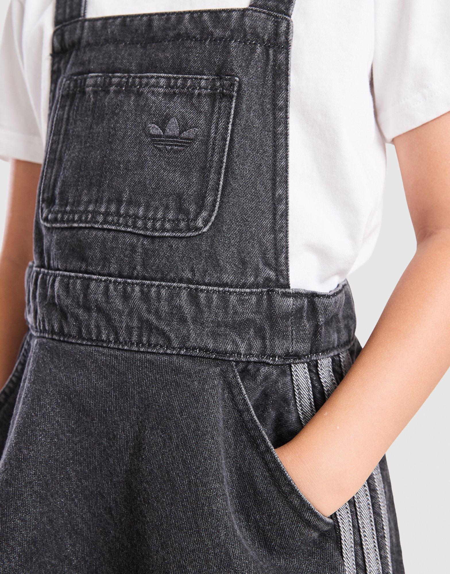 adidas Originals Girls' 3-Stripes Denim Dress Children