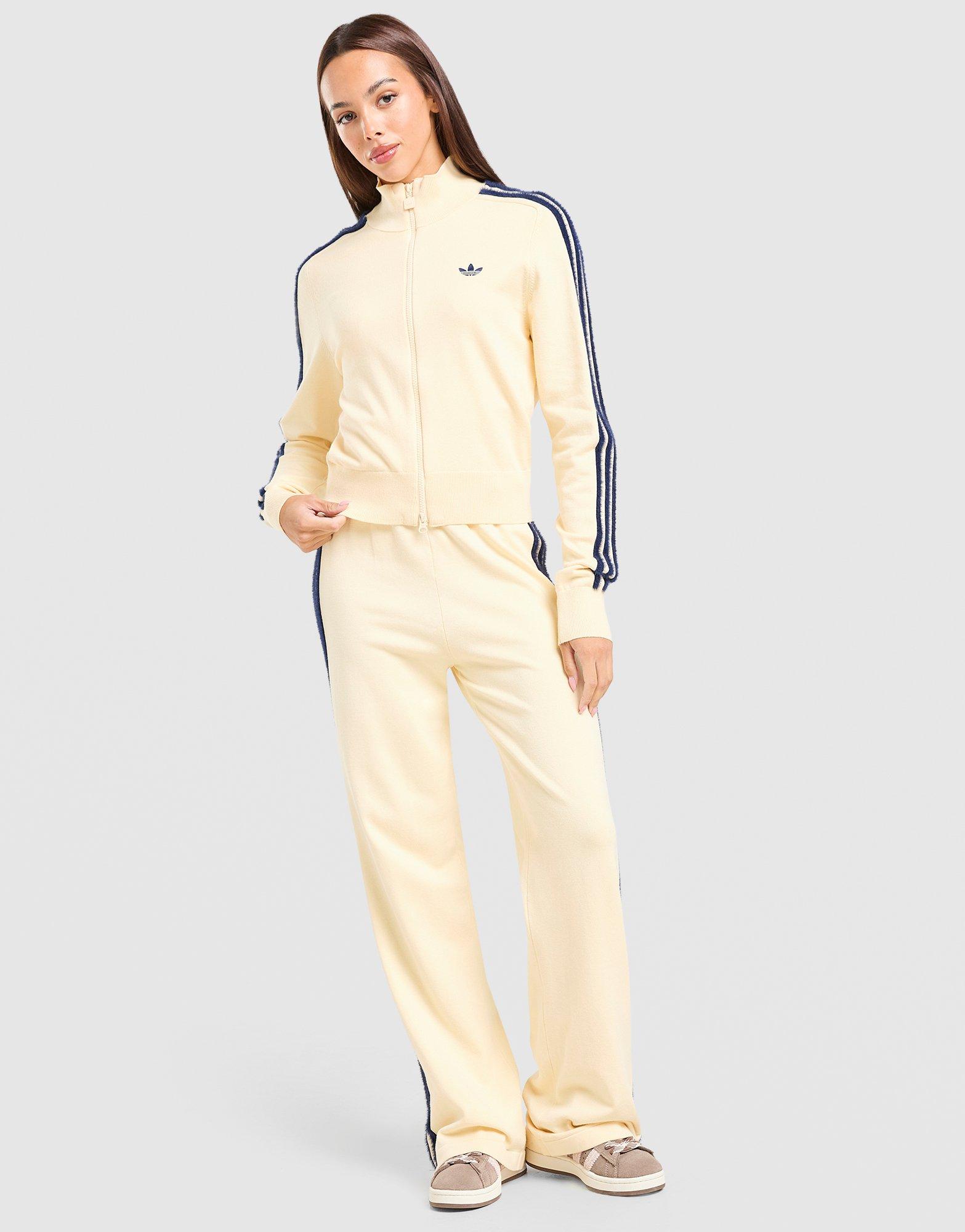 adidas Fluffy 3-Stripes Knit Track Top